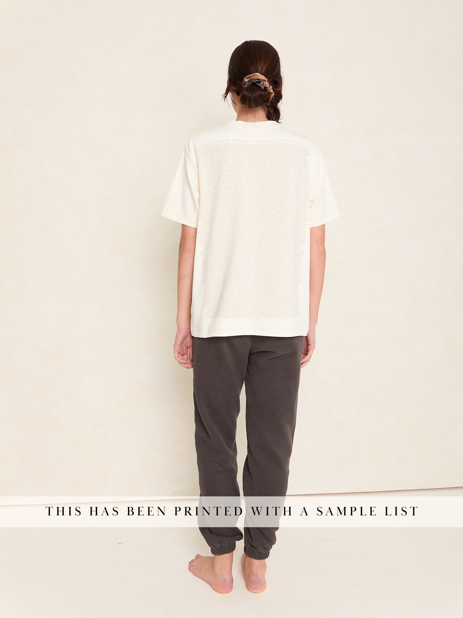 Sweet Baby Oversized Tee | Créme
