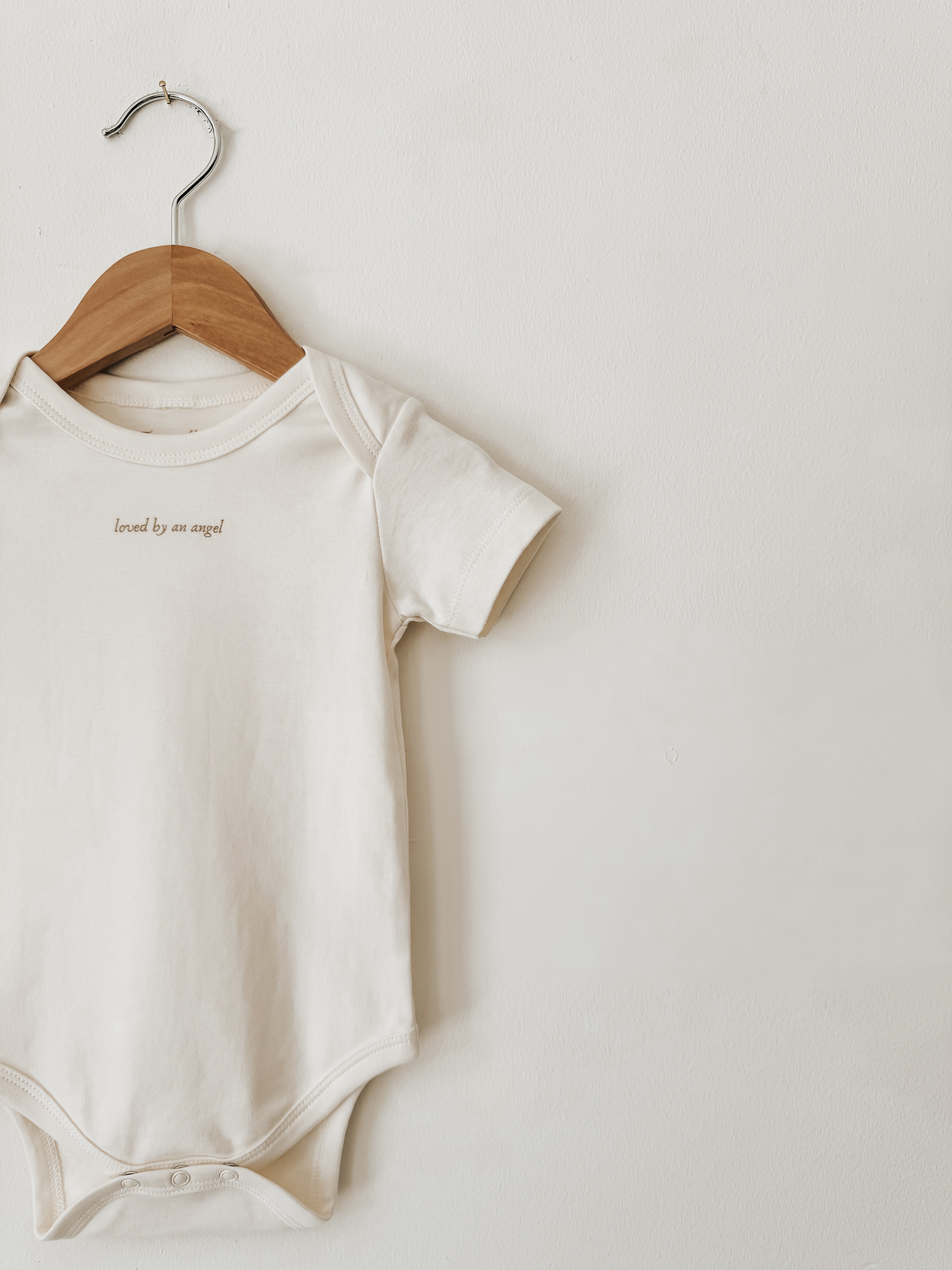 Classic Short Sleeve Bodysuit | Loved By An Angel™