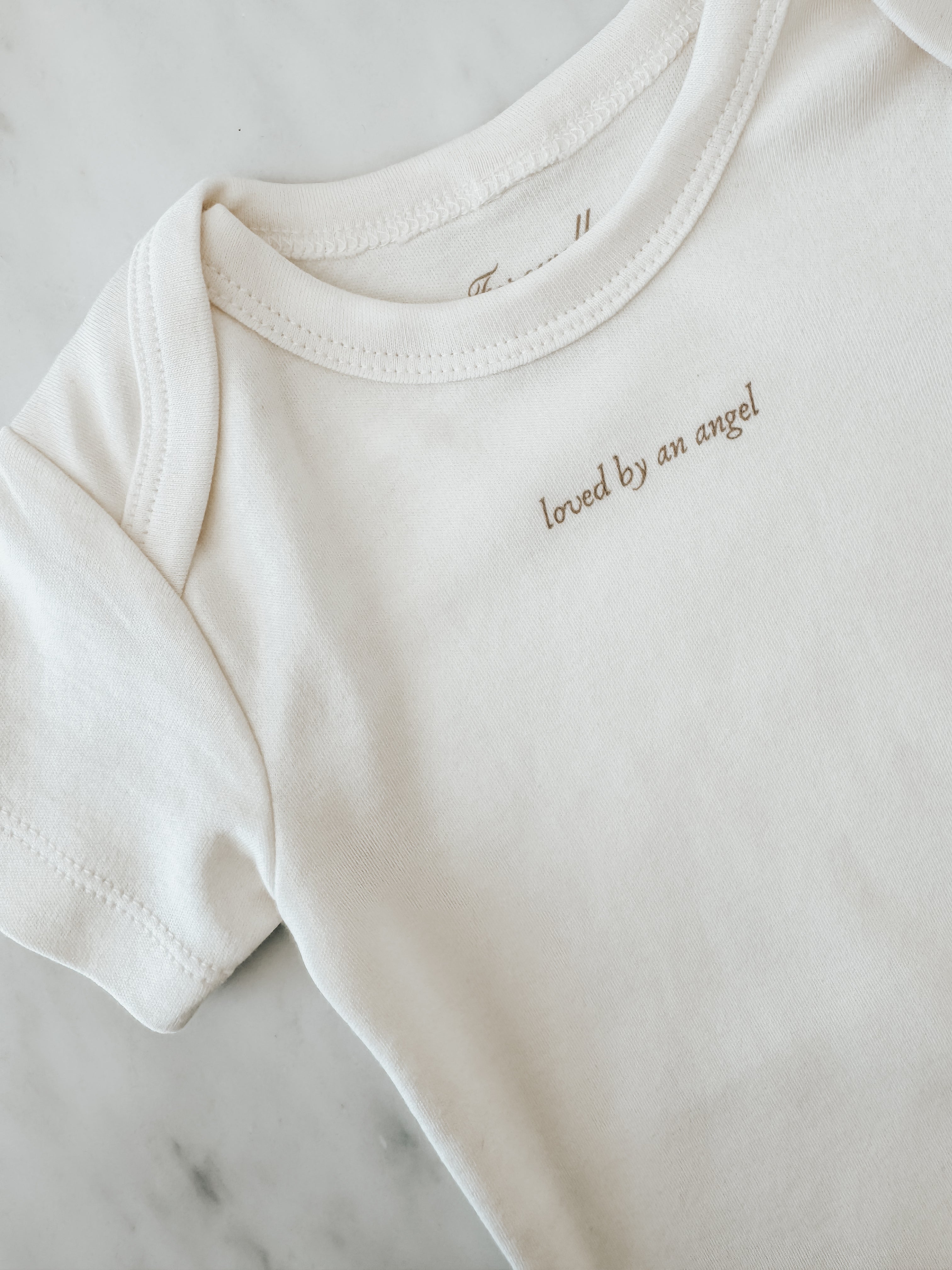 Classic Short Sleeve Bodysuit | Loved By An Angel™
