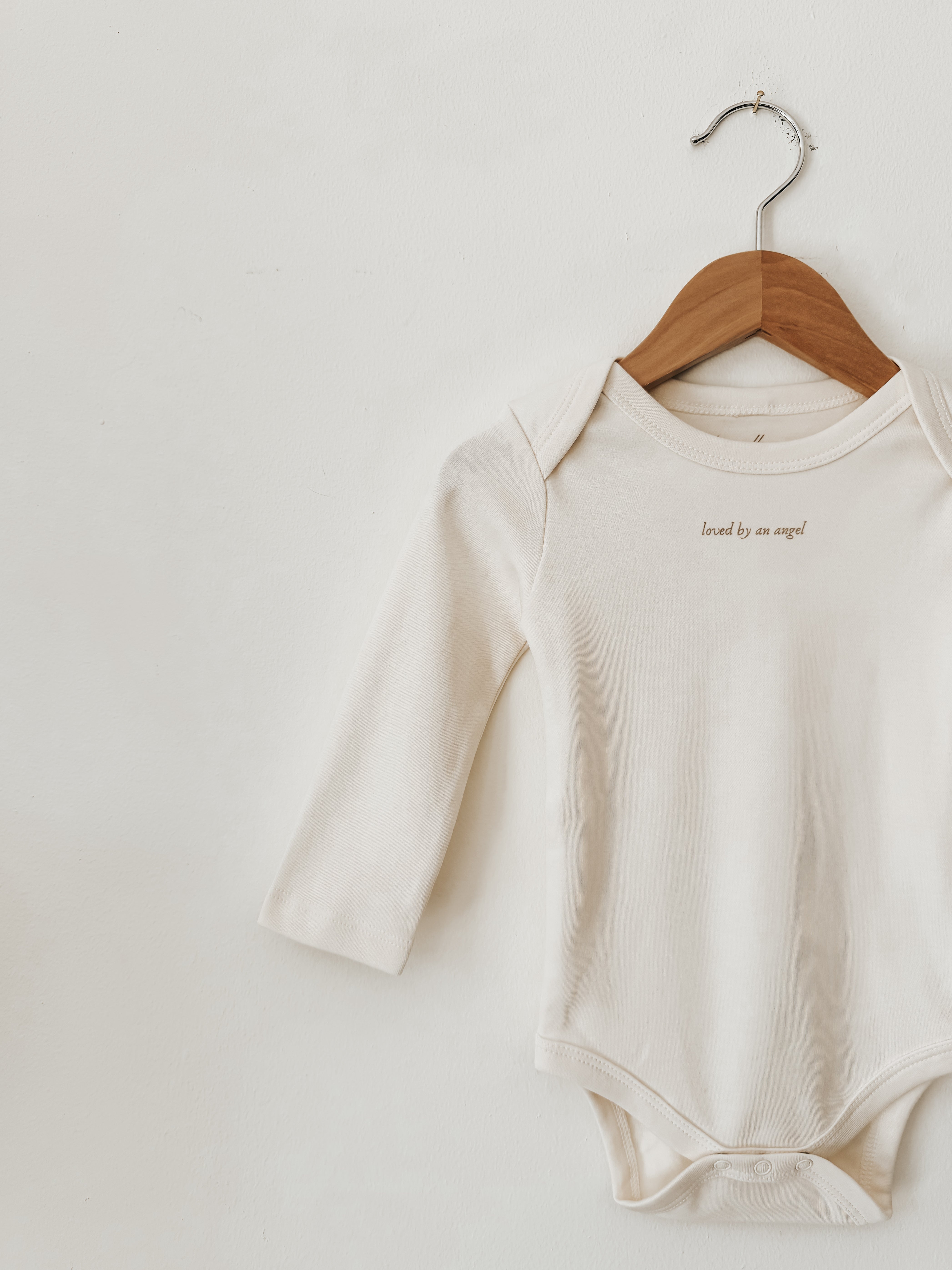Classic Long Sleeve Bodysuit | Loved By An Angel™