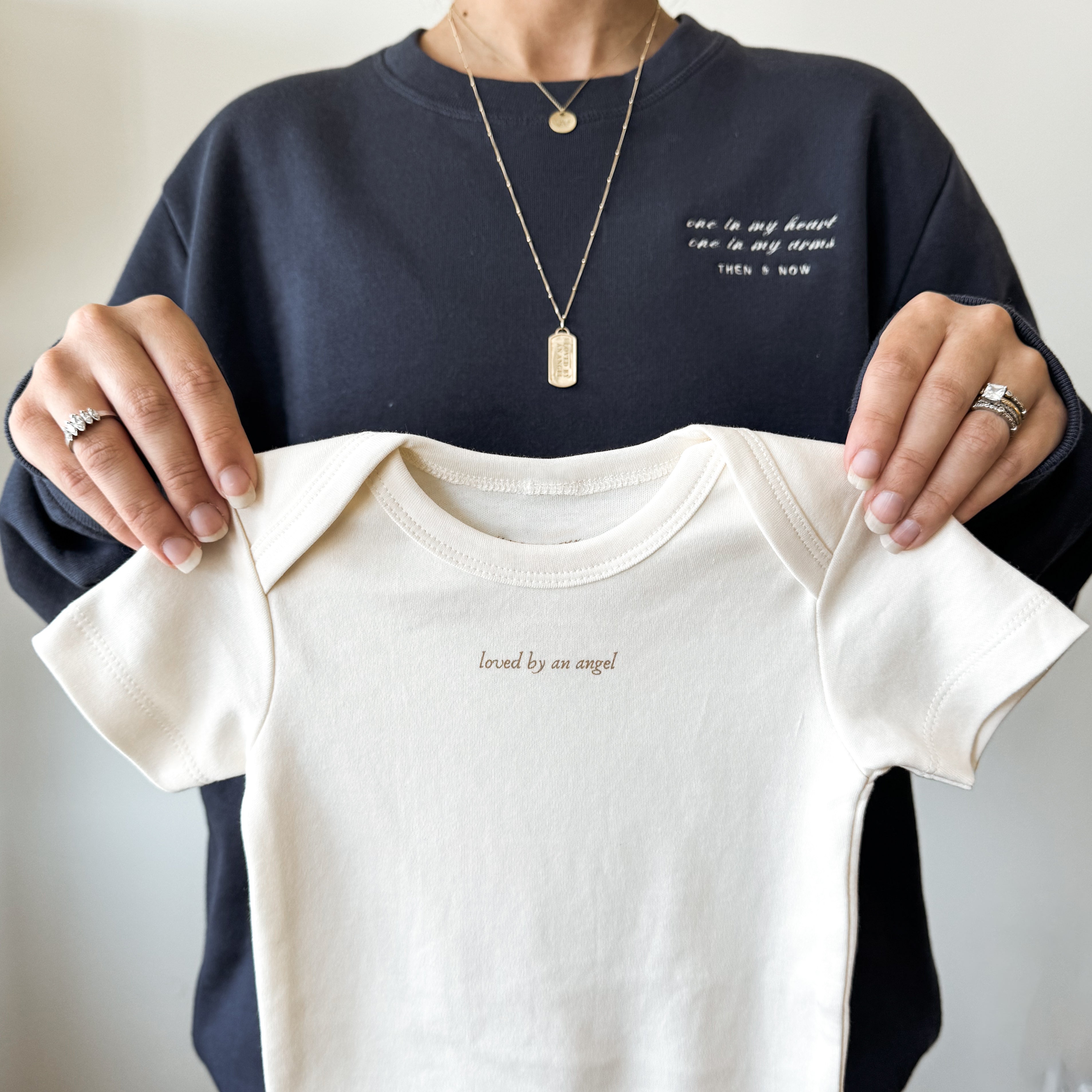 Classic Short Sleeve Bodysuit | Loved By An Angel™