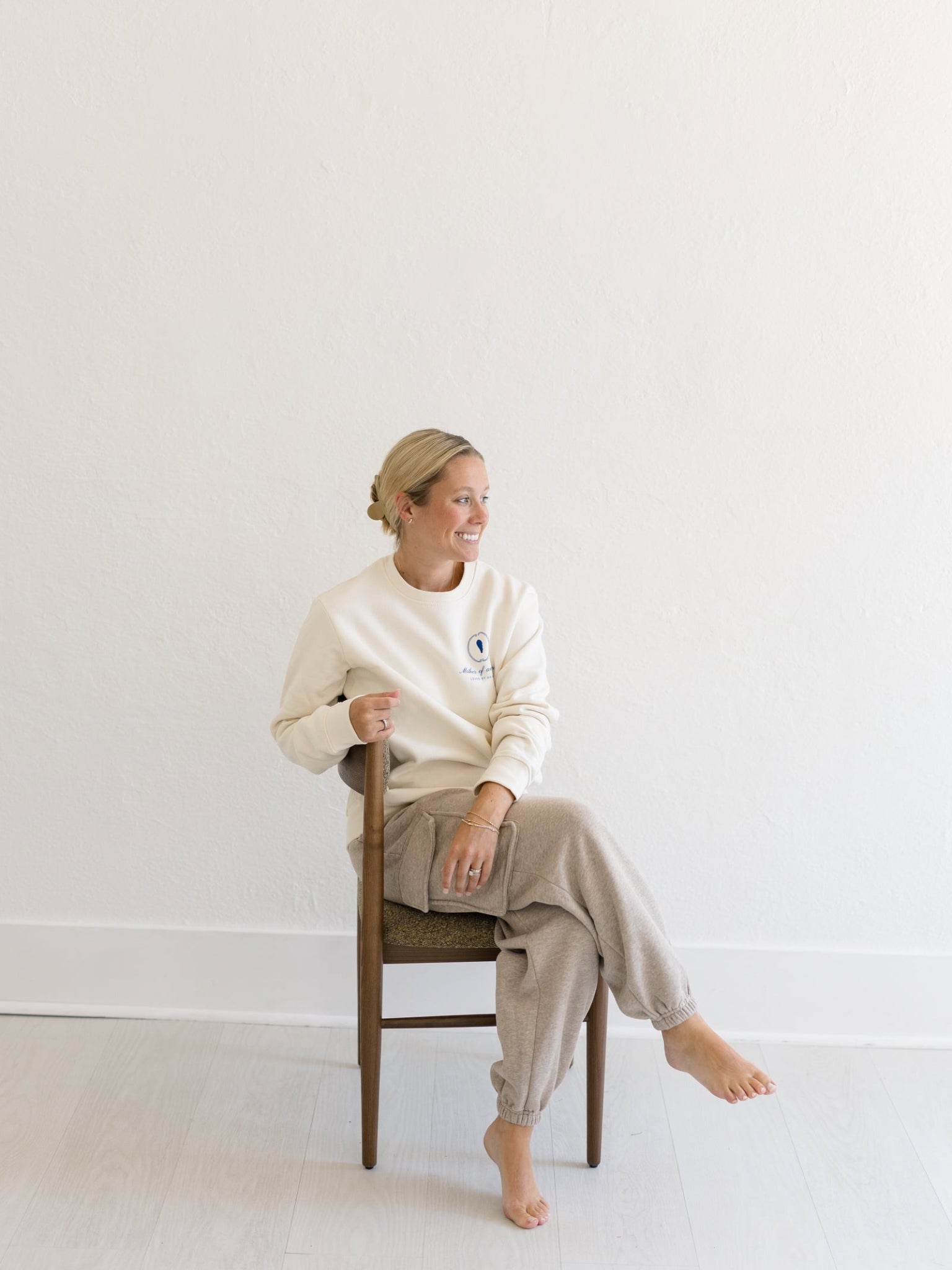 Signature Crewneck | Mother Of An Angel Crest