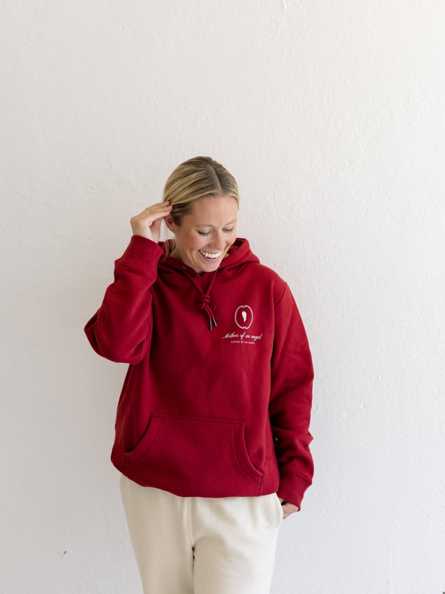 Signature Hoodie | Mother Of An Angel Crest