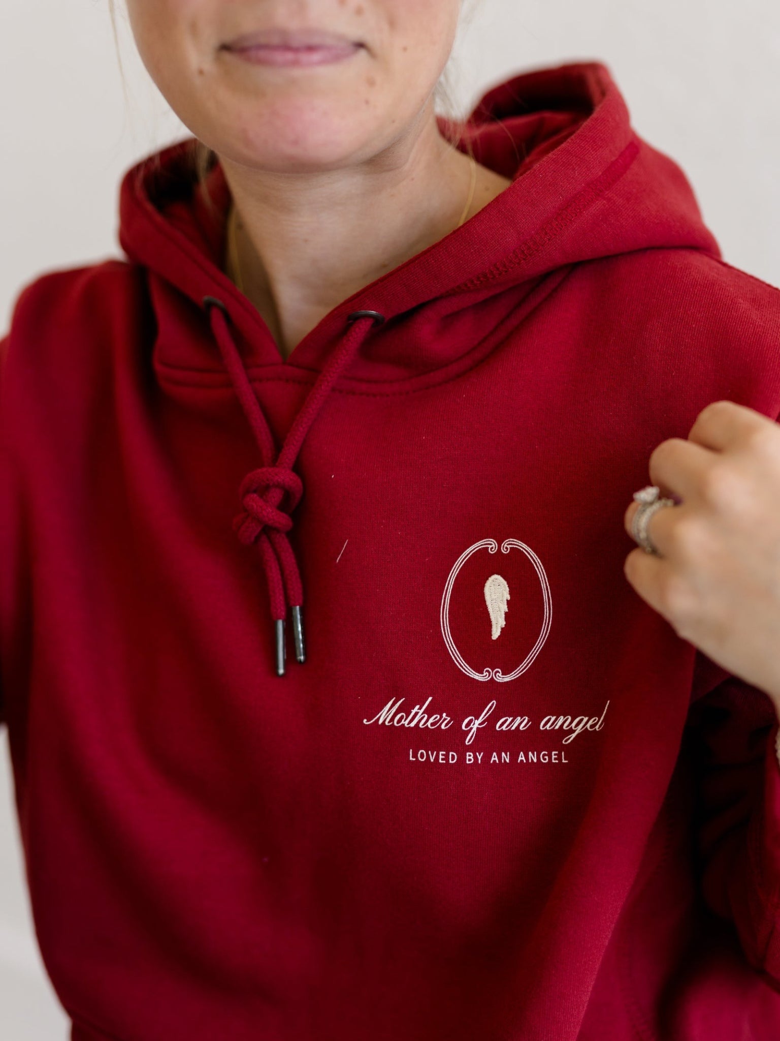 Signature Hoodie | Mother Of An Angel Crest