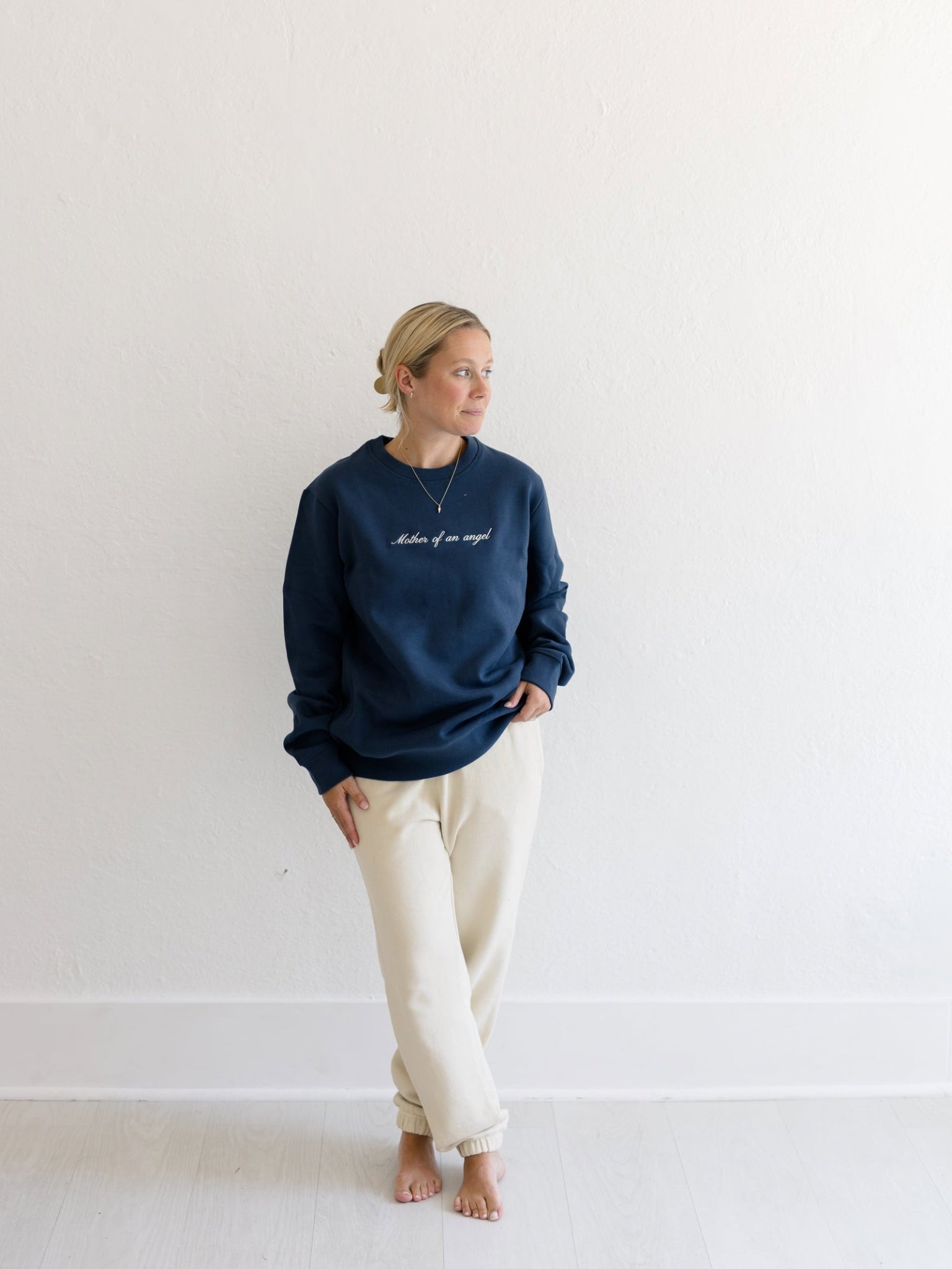 Signature Crewneck | Mother Of An Angel Script