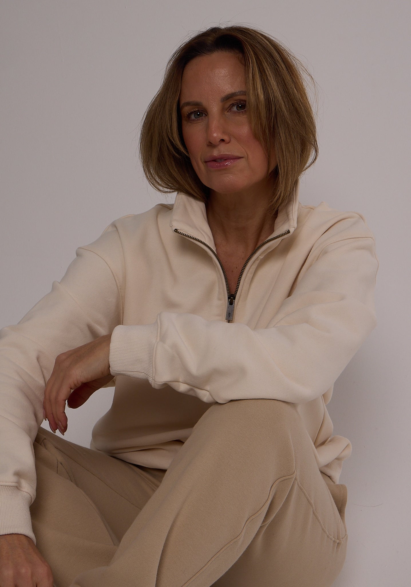 The Comfort Half Zip Sweatshirt