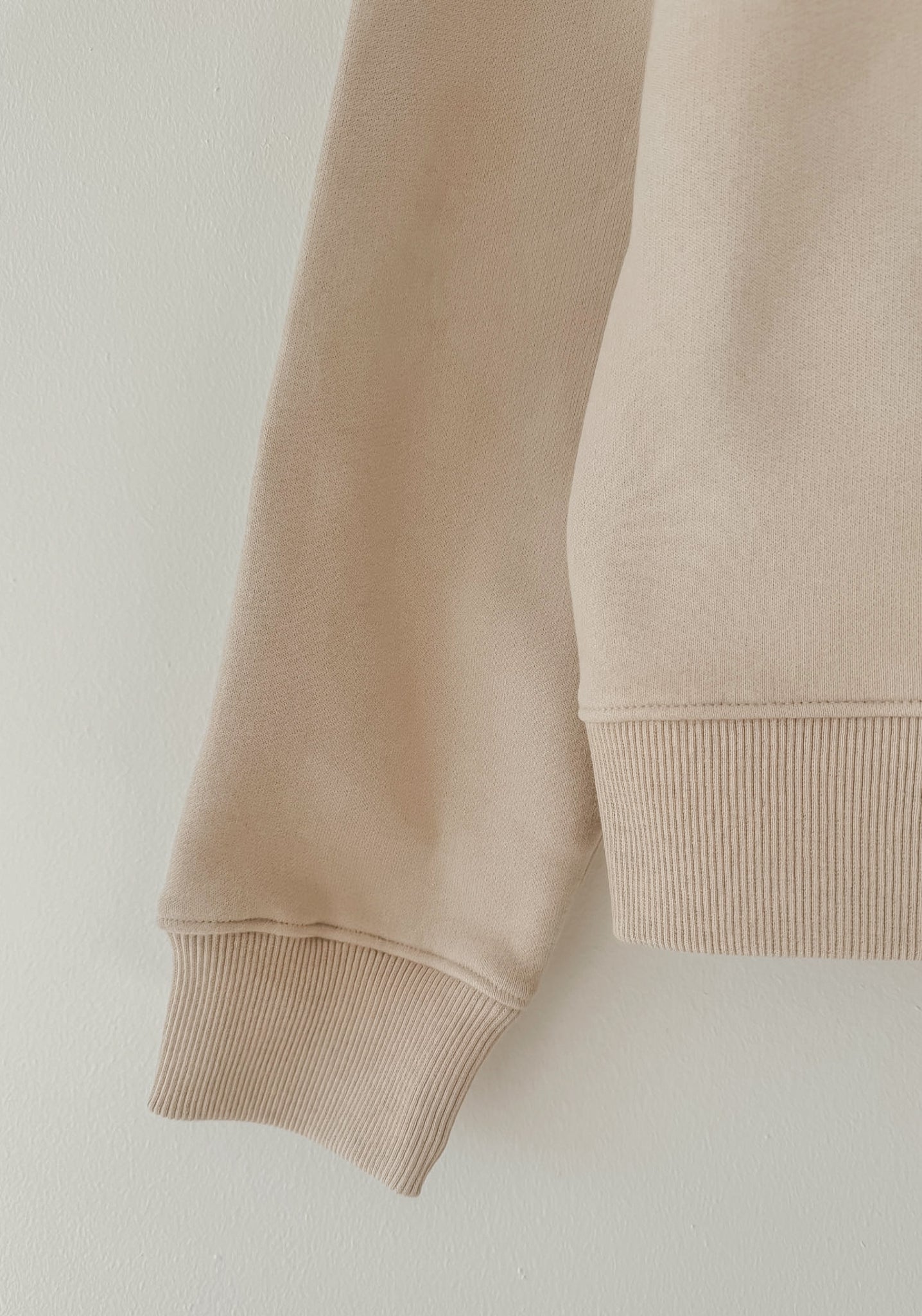 Mother Of An Angel Comfort Crewneck in Bone