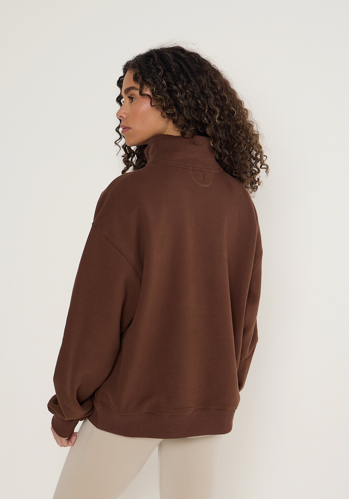 The Comfort Half Zip Sweatshirt