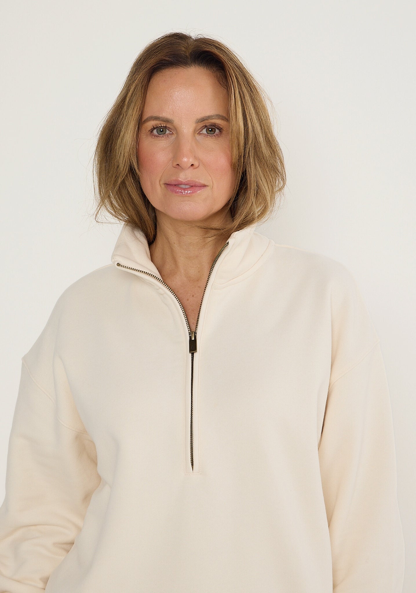 The Comfort Half Zip Sweatshirt