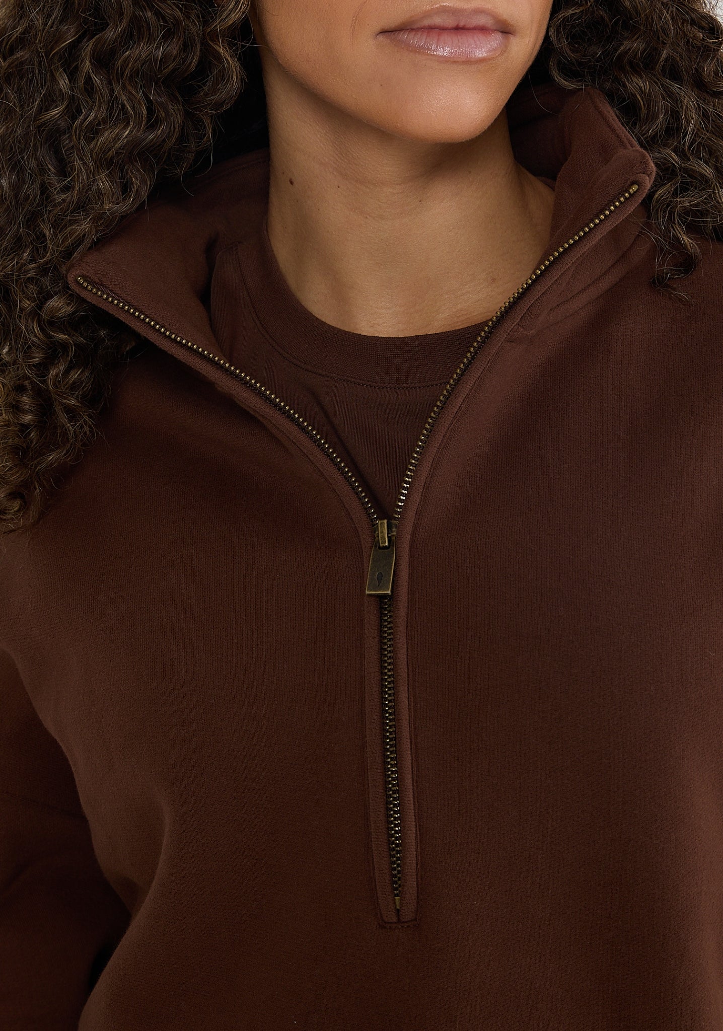 The Comfort Half Zip Sweatshirt