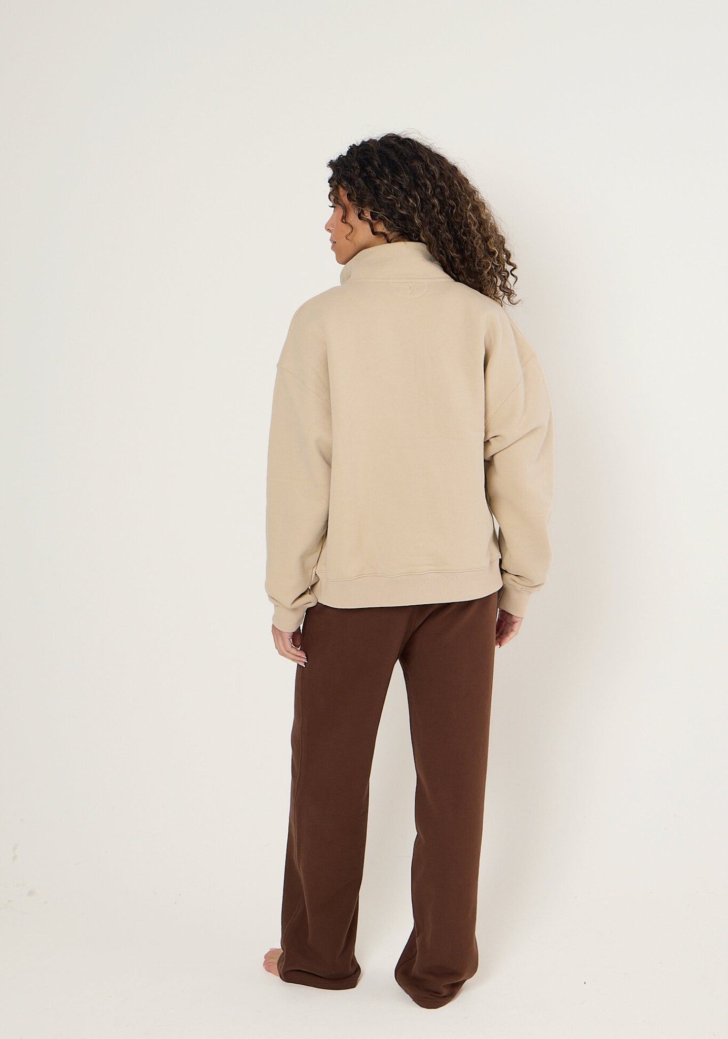 The Comfort Half Zip Sweatshirt