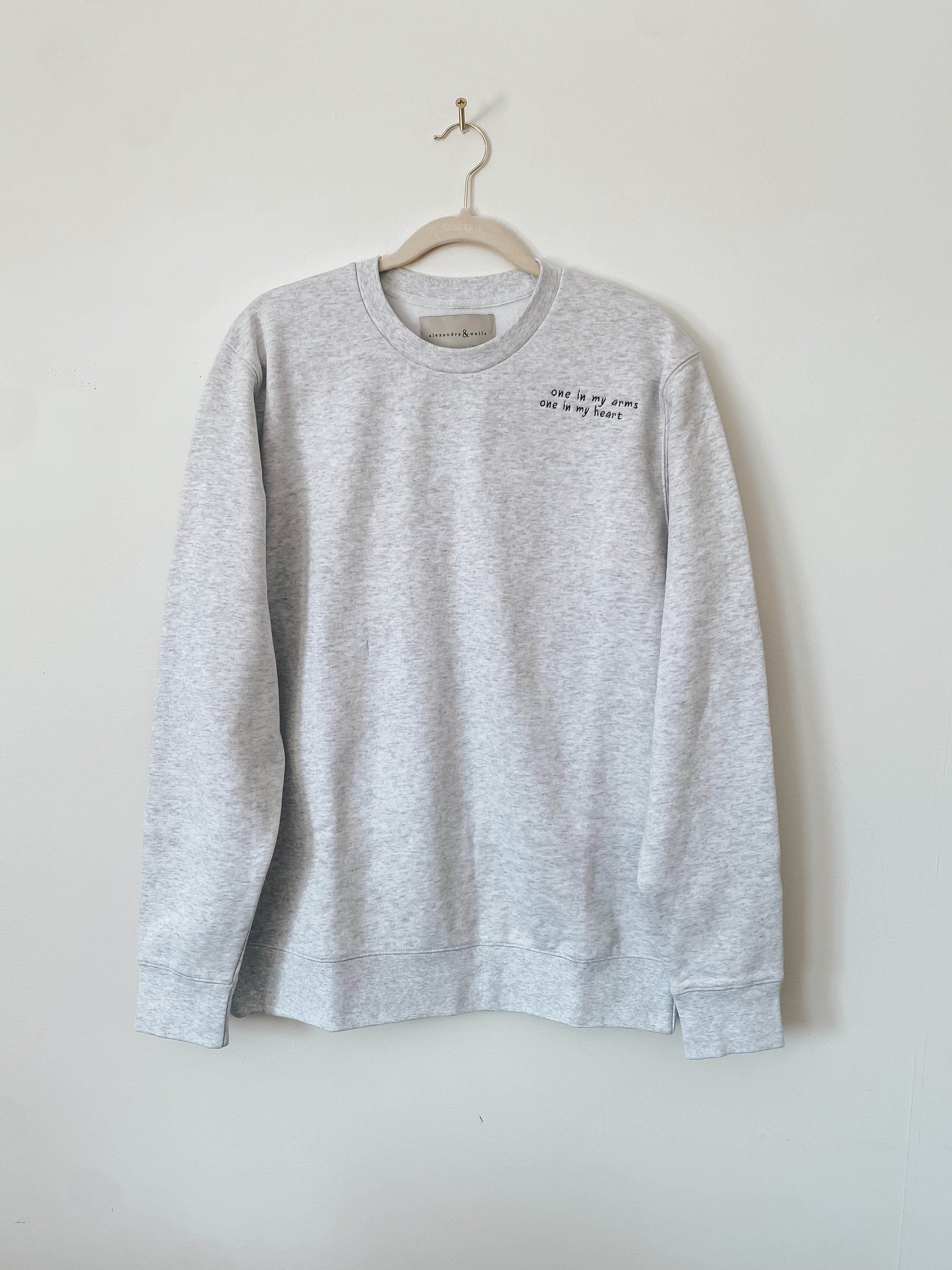 Signature Crewneck | Then & Now