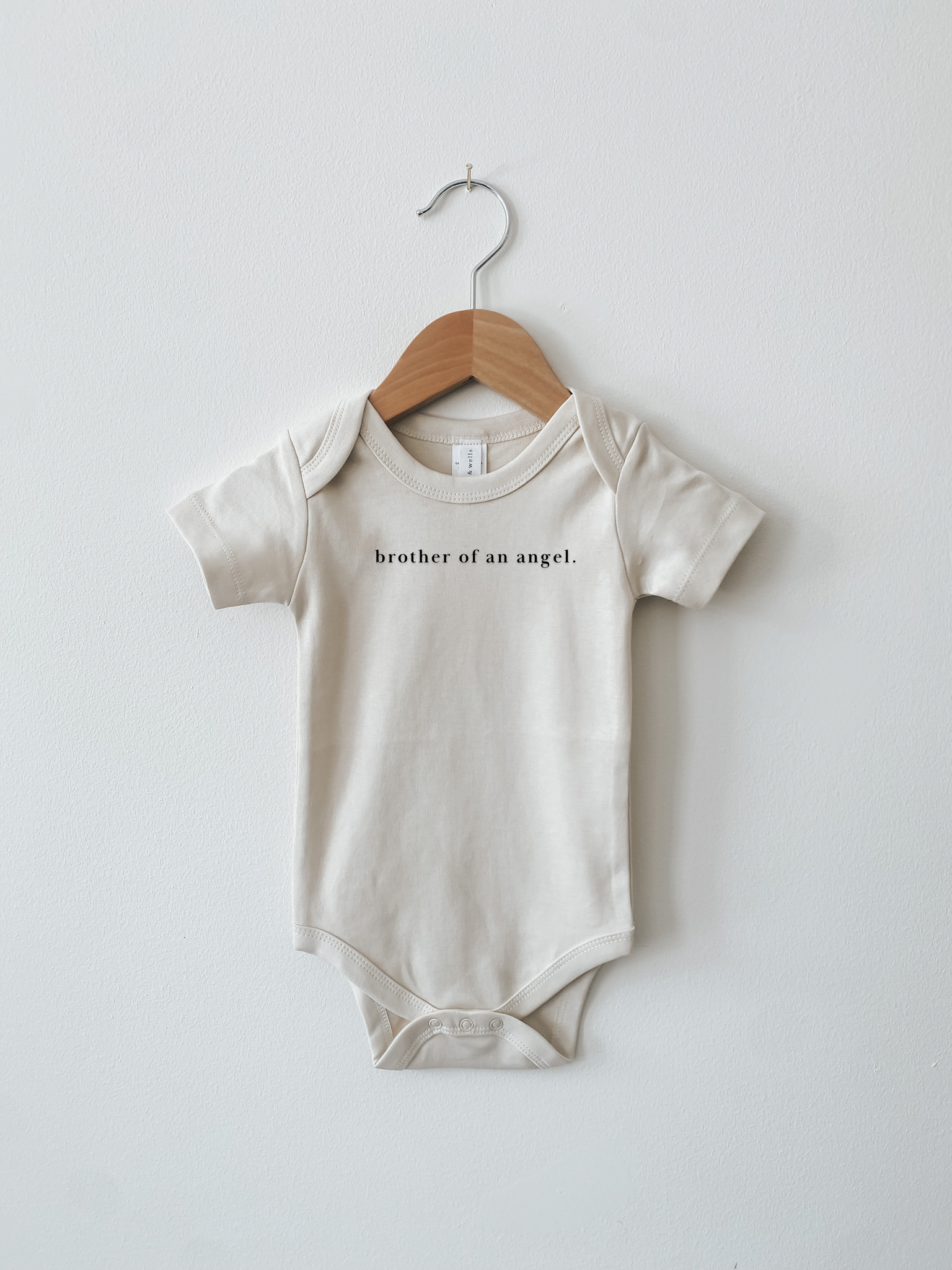 Classic Short Sleeve Bodysuit | Brother Of An Angel