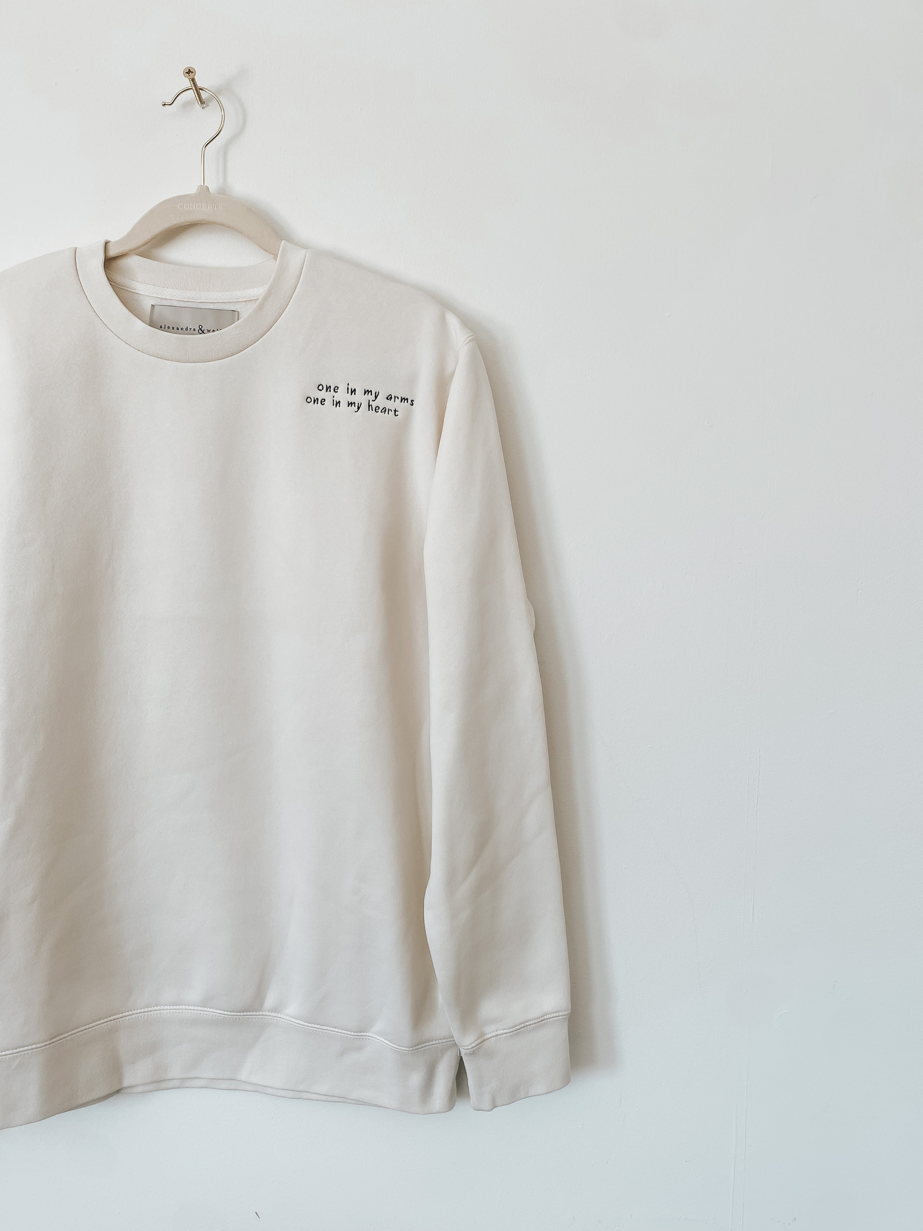 Signature Crewneck | Then & Now