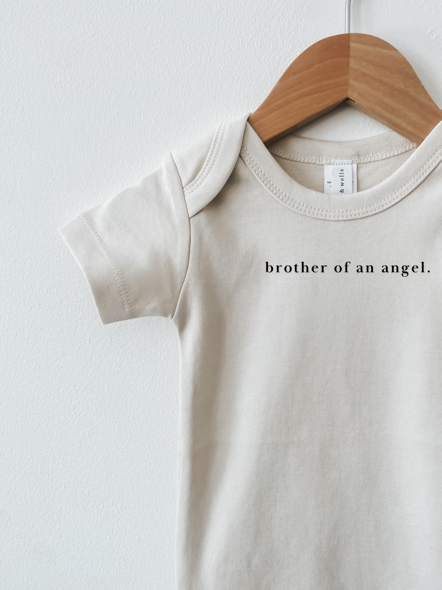 Classic Short Sleeve Bodysuit | Brother Of An Angel