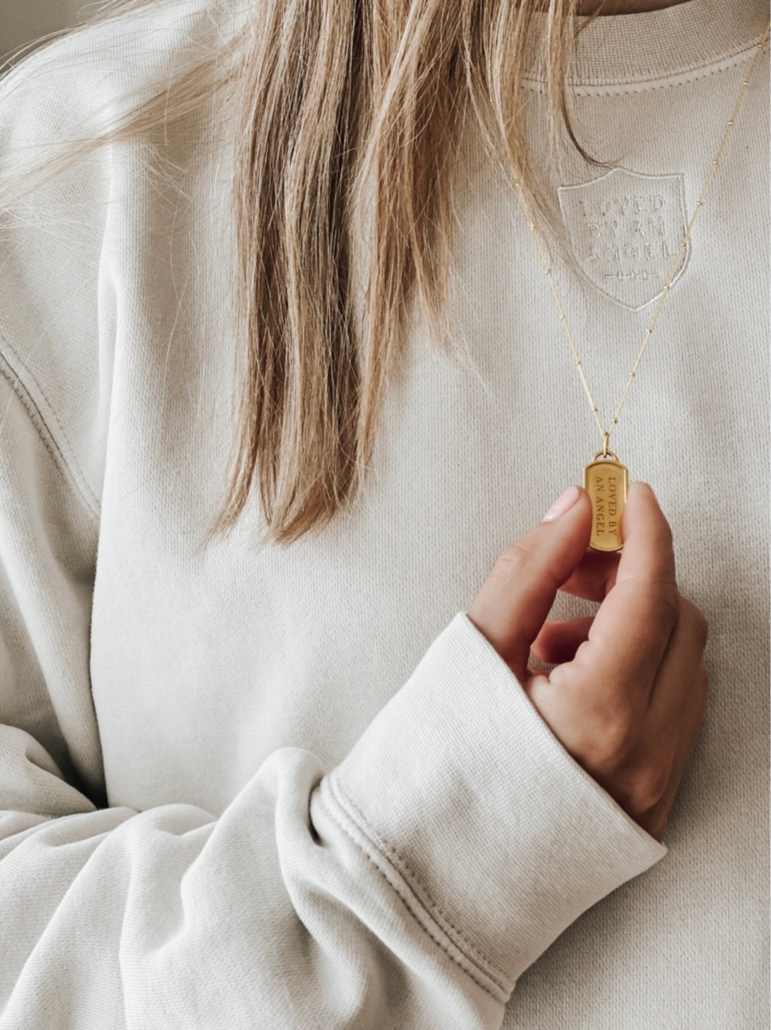 The Foundation Tag | 14k Yellow Gold