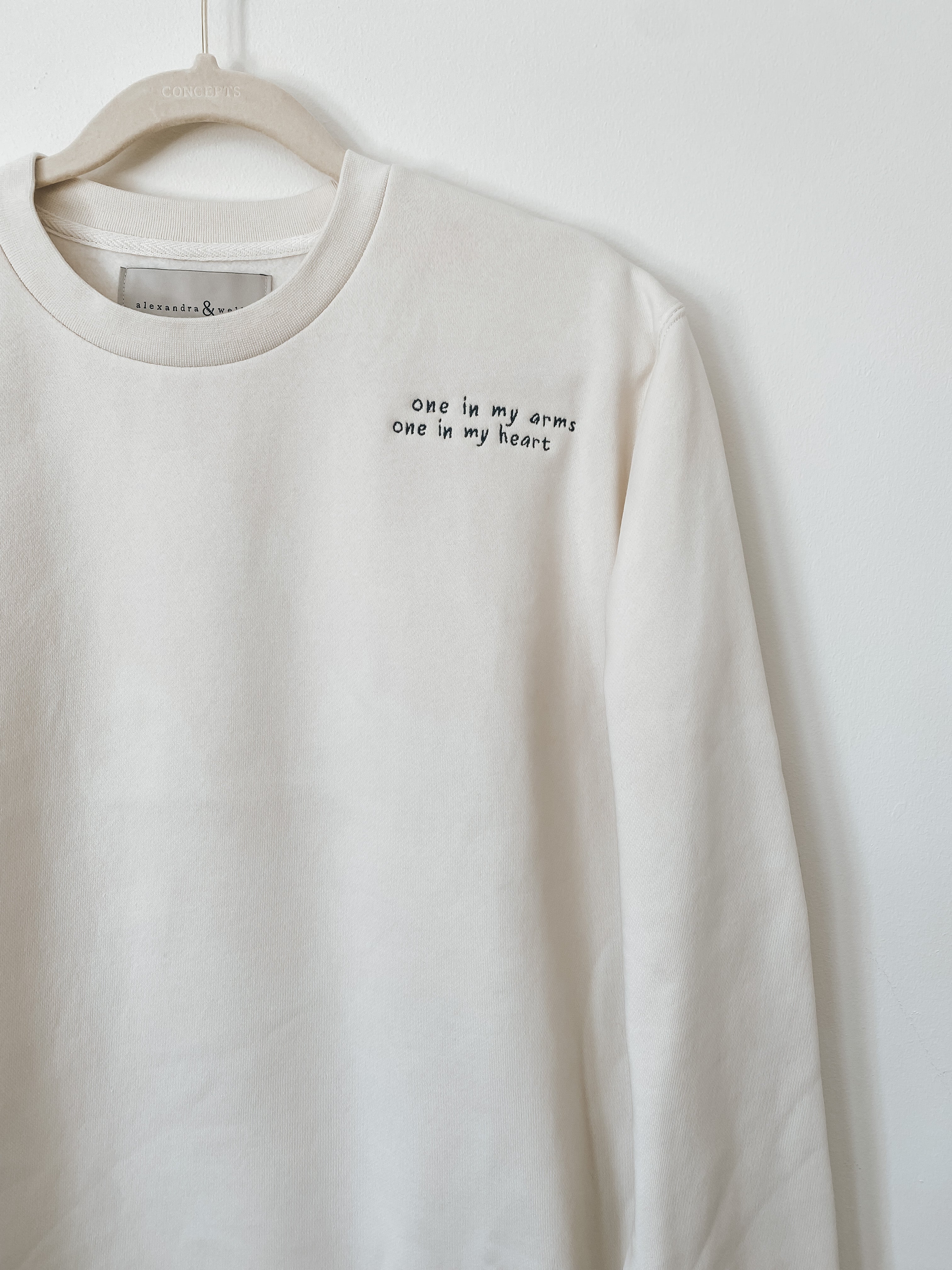 Signature Crewneck | Then & Now