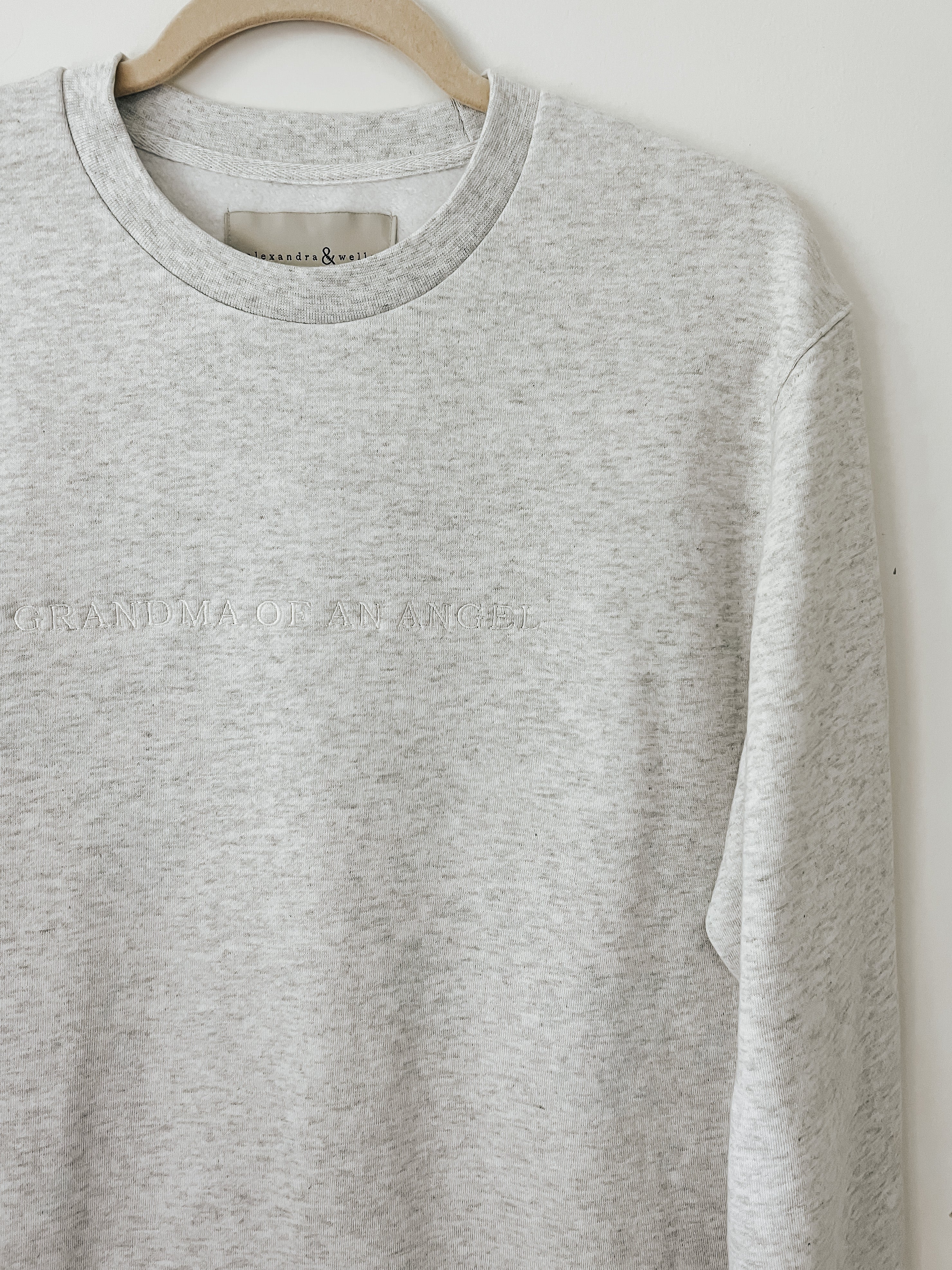 Signature Crewneck | Grandma Of An Angel