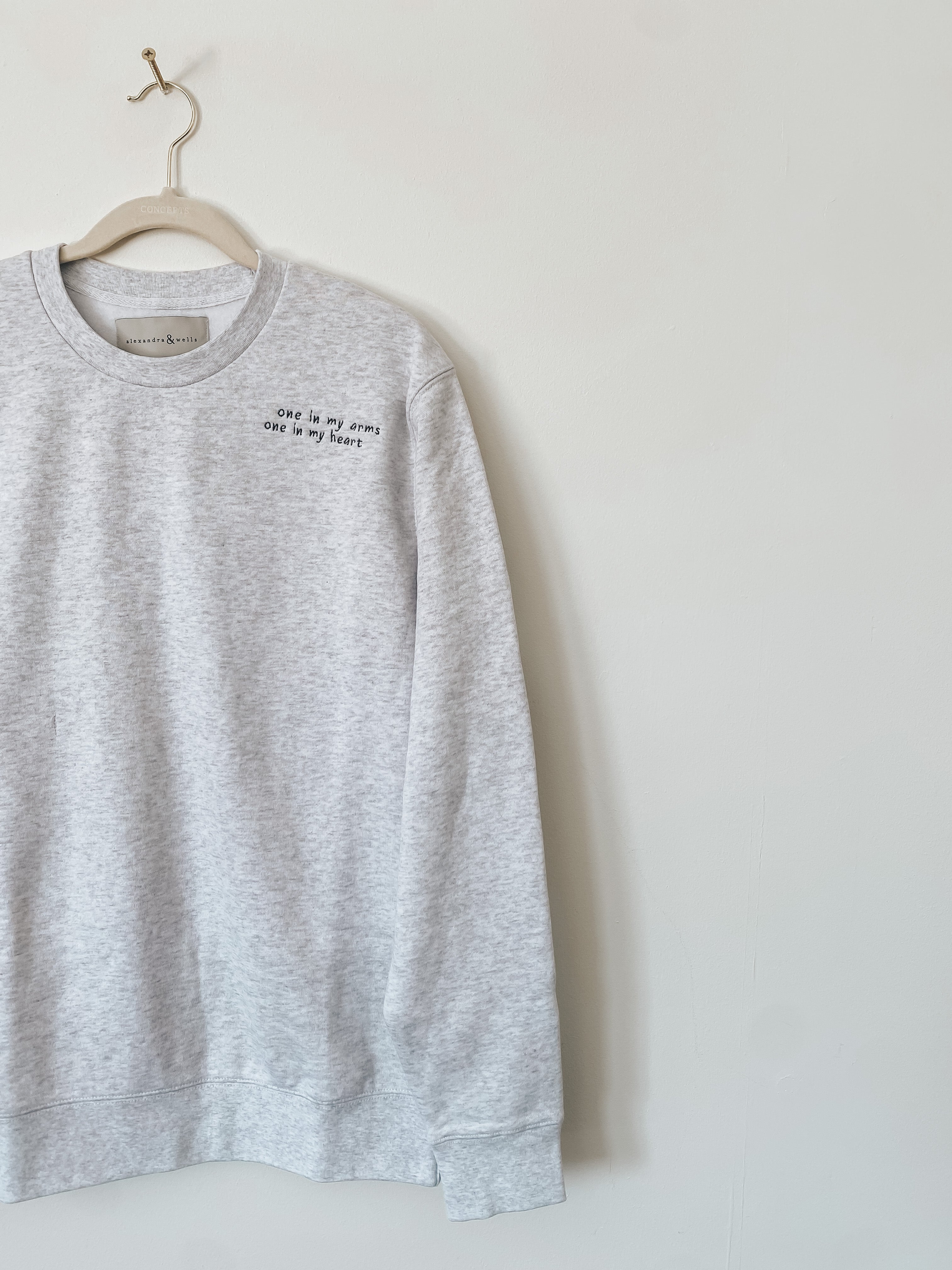 Signature Crewneck | Then & Now