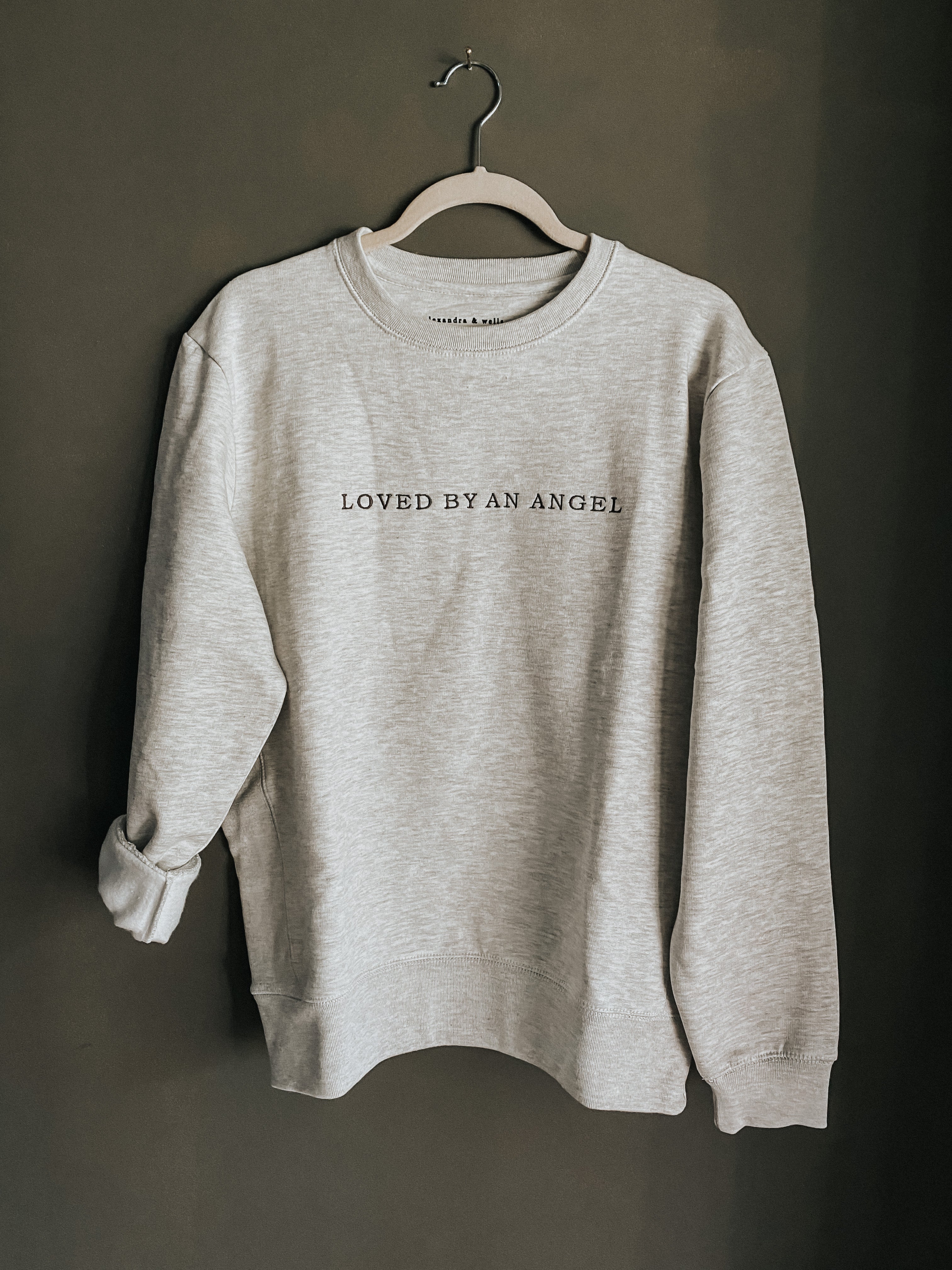 Organic Cotton Heavyweight Crewneck | Loved By An Angel