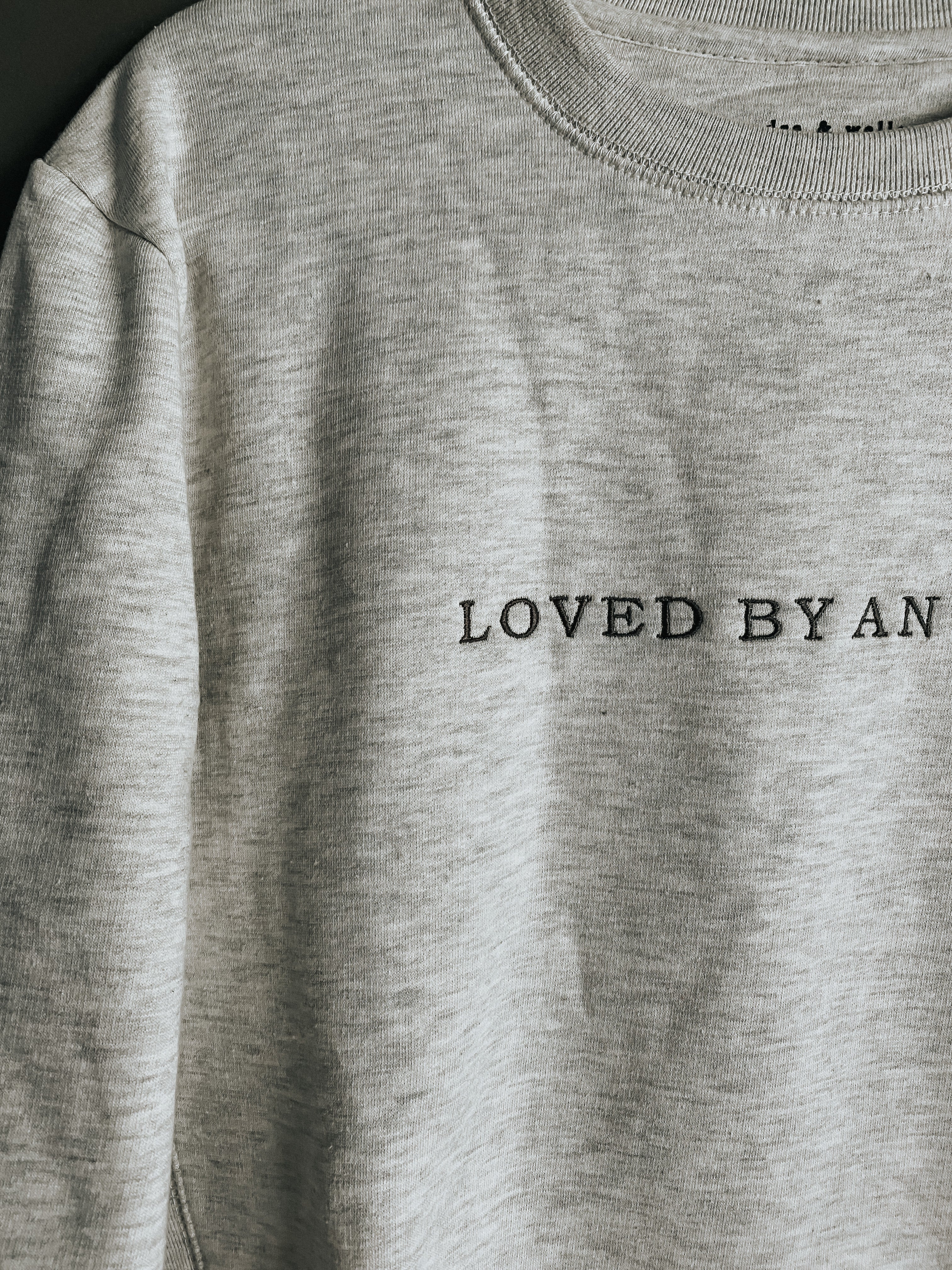 Organic Cotton Heavyweight Crewneck | Loved By An Angel