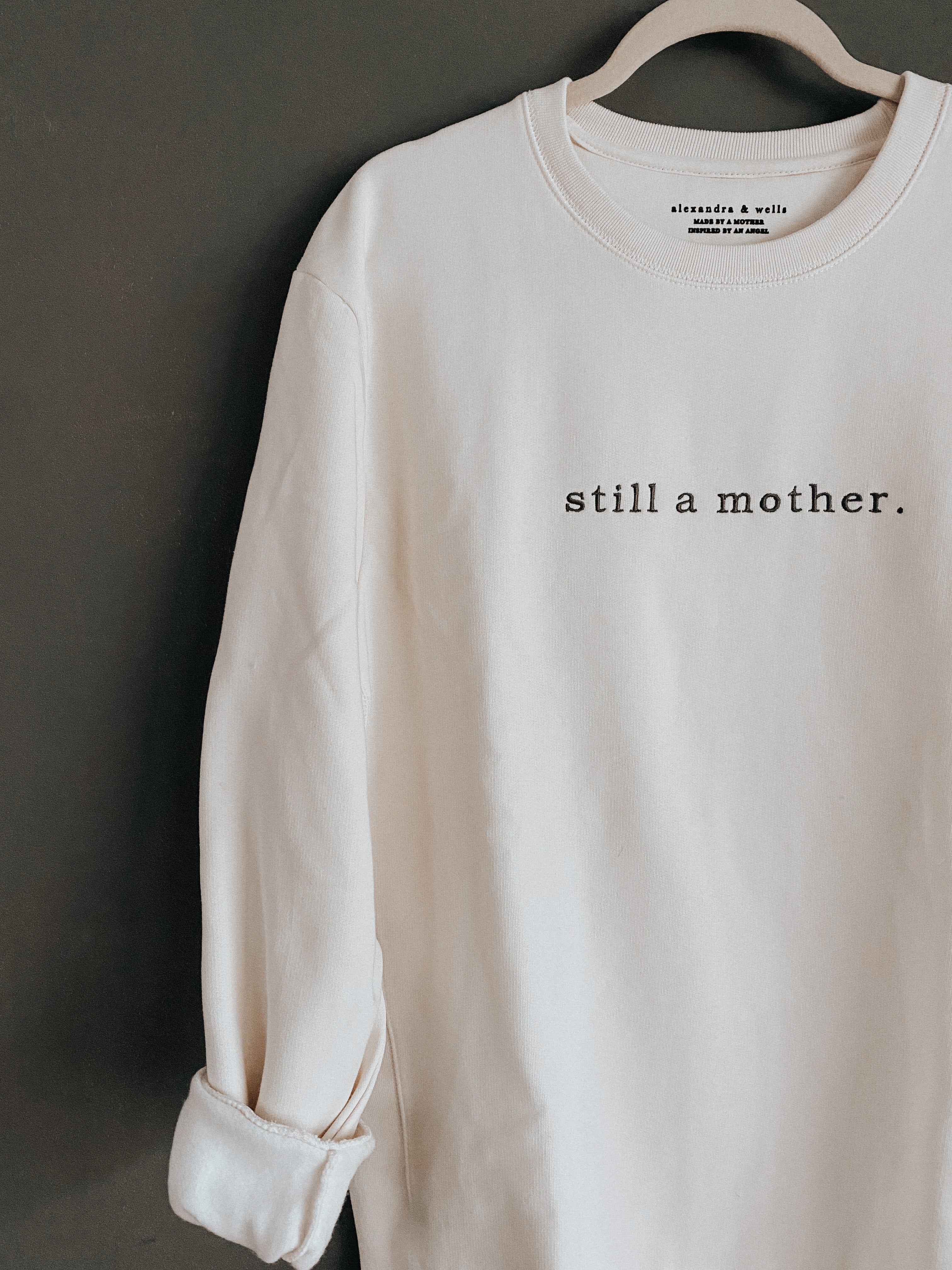 Organic Cotton Heavyweight Crewneck | Still A Mother