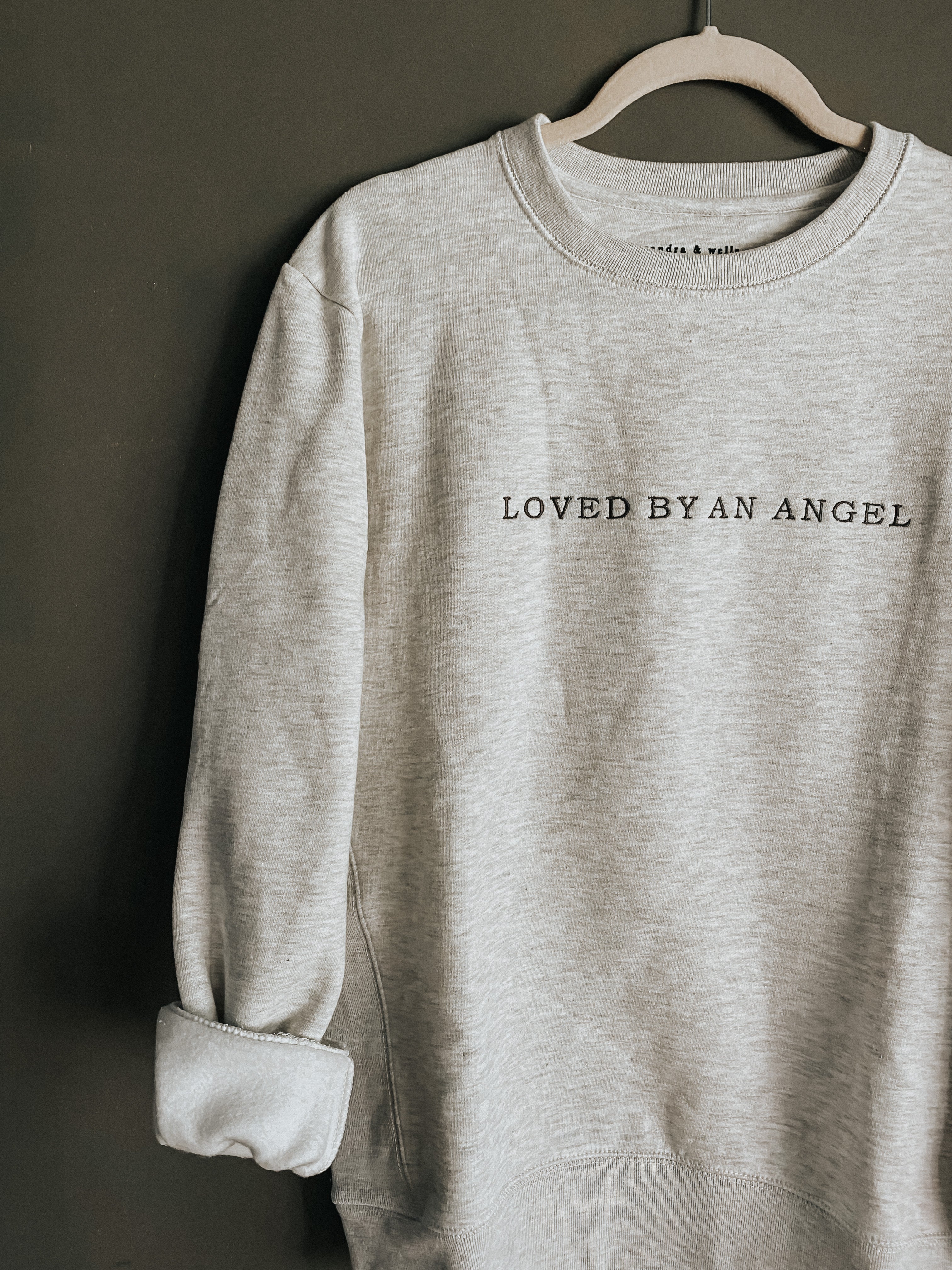 Organic Cotton Heavyweight Crewneck | Loved By An Angel