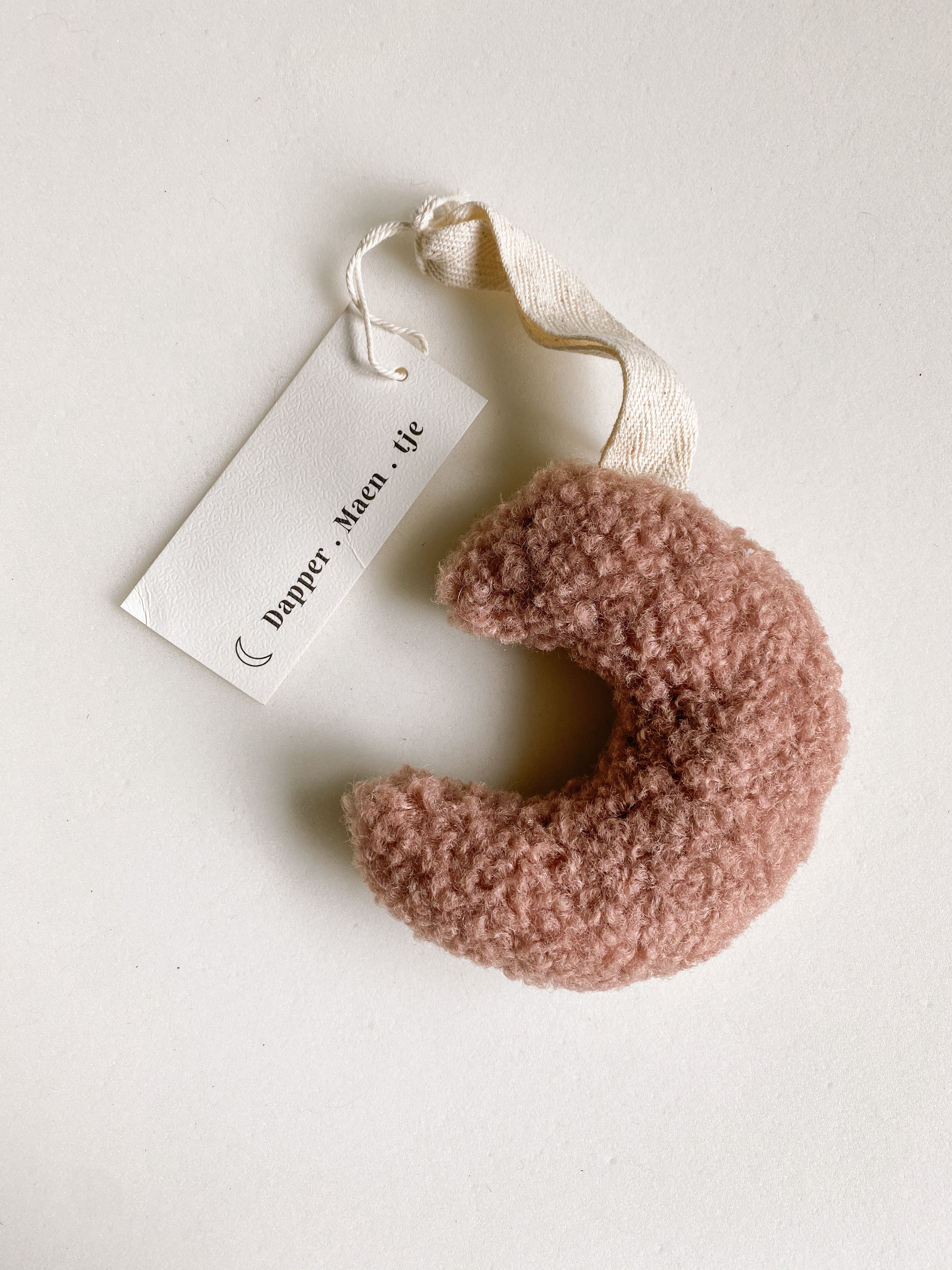 Teddy Moon Comforter | Vintage Rose