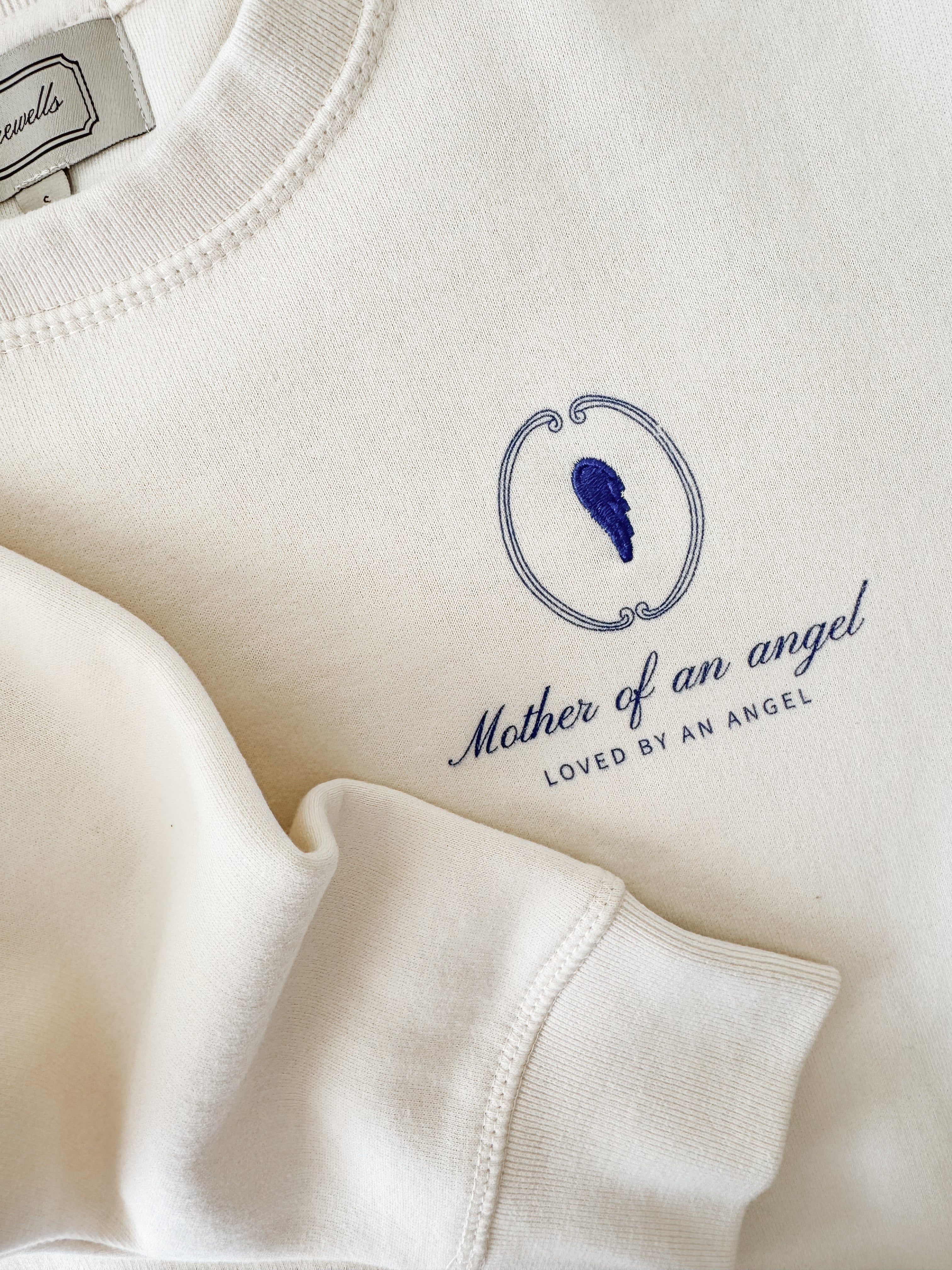 Signature Crewneck | Mother Of An Angel Crest