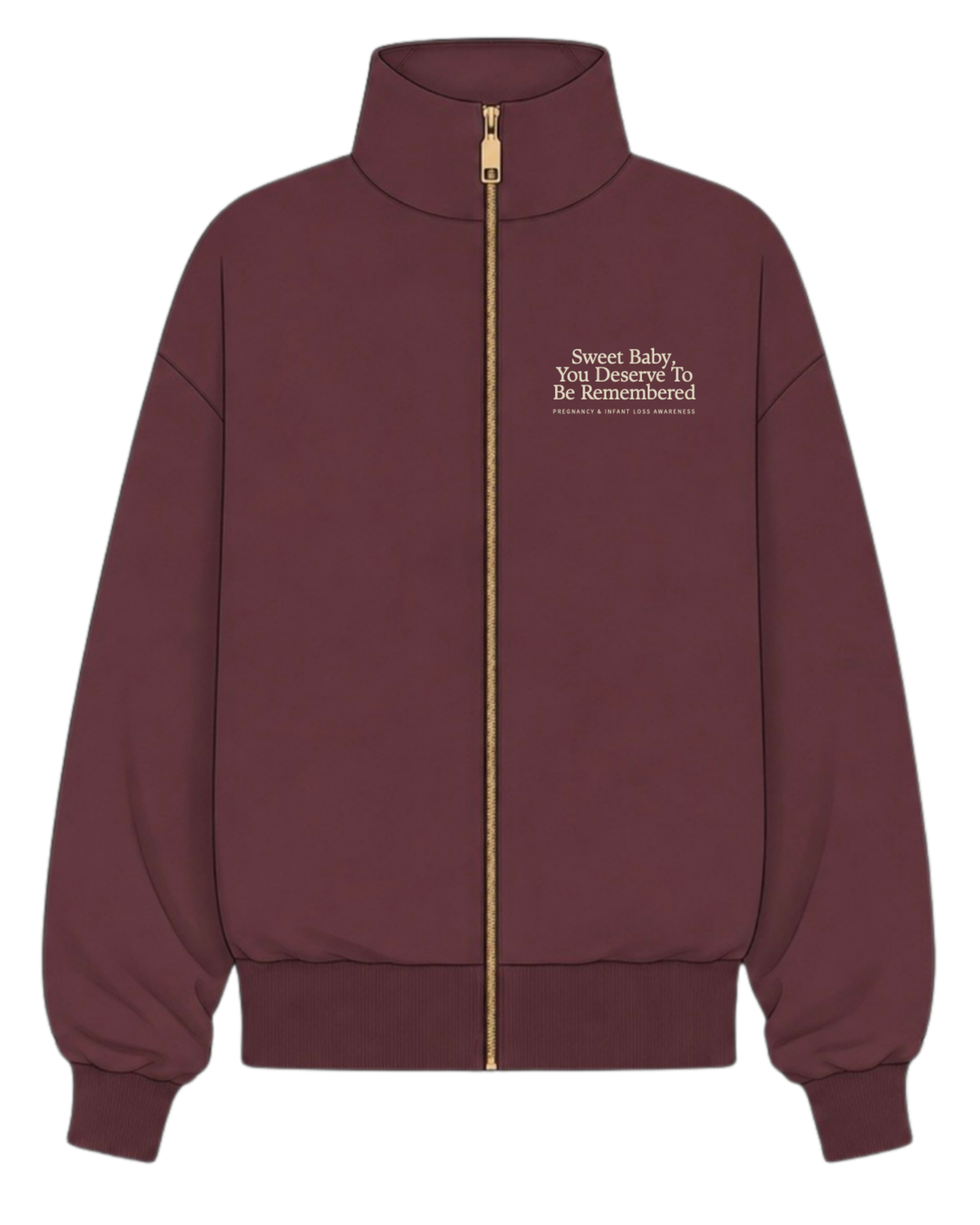 The Heritage Zip Through in Burgundy | Sweet Baby