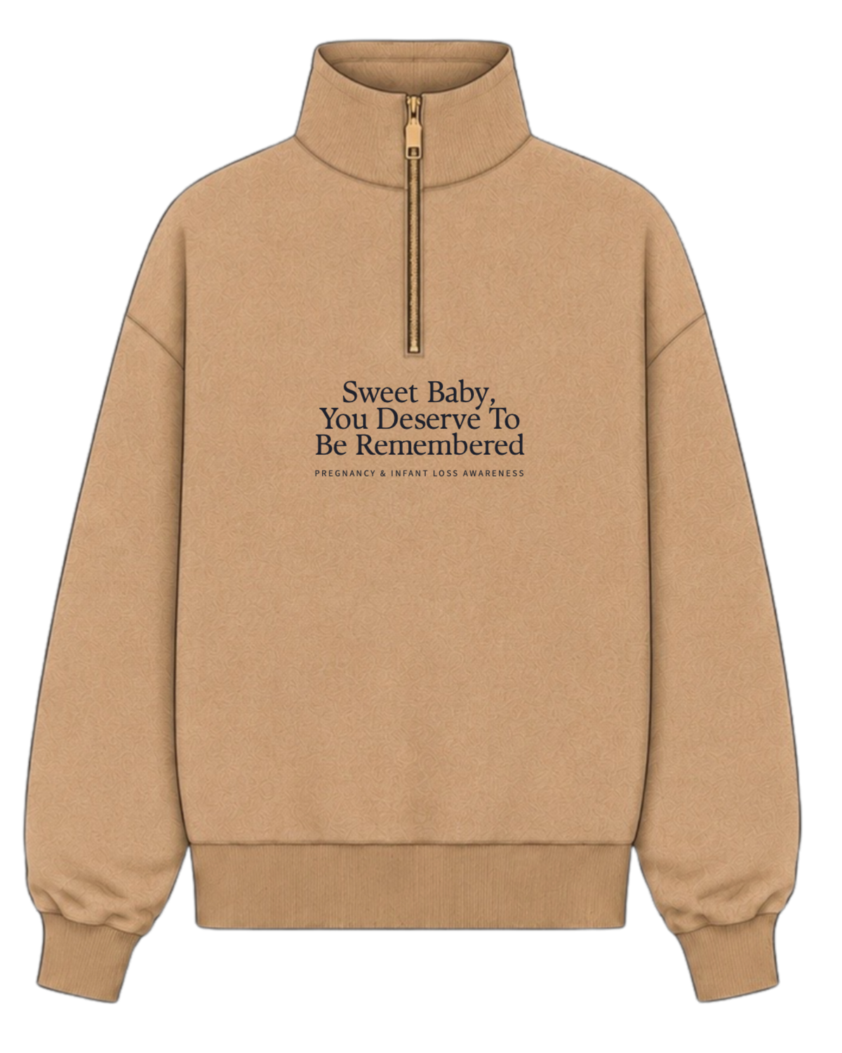 The Heritage Quarter Zip in Wheat | Sweet Baby