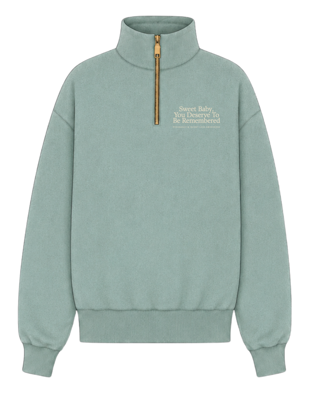 The Heritage Quarter Zip in Harbor | Sweet Baby