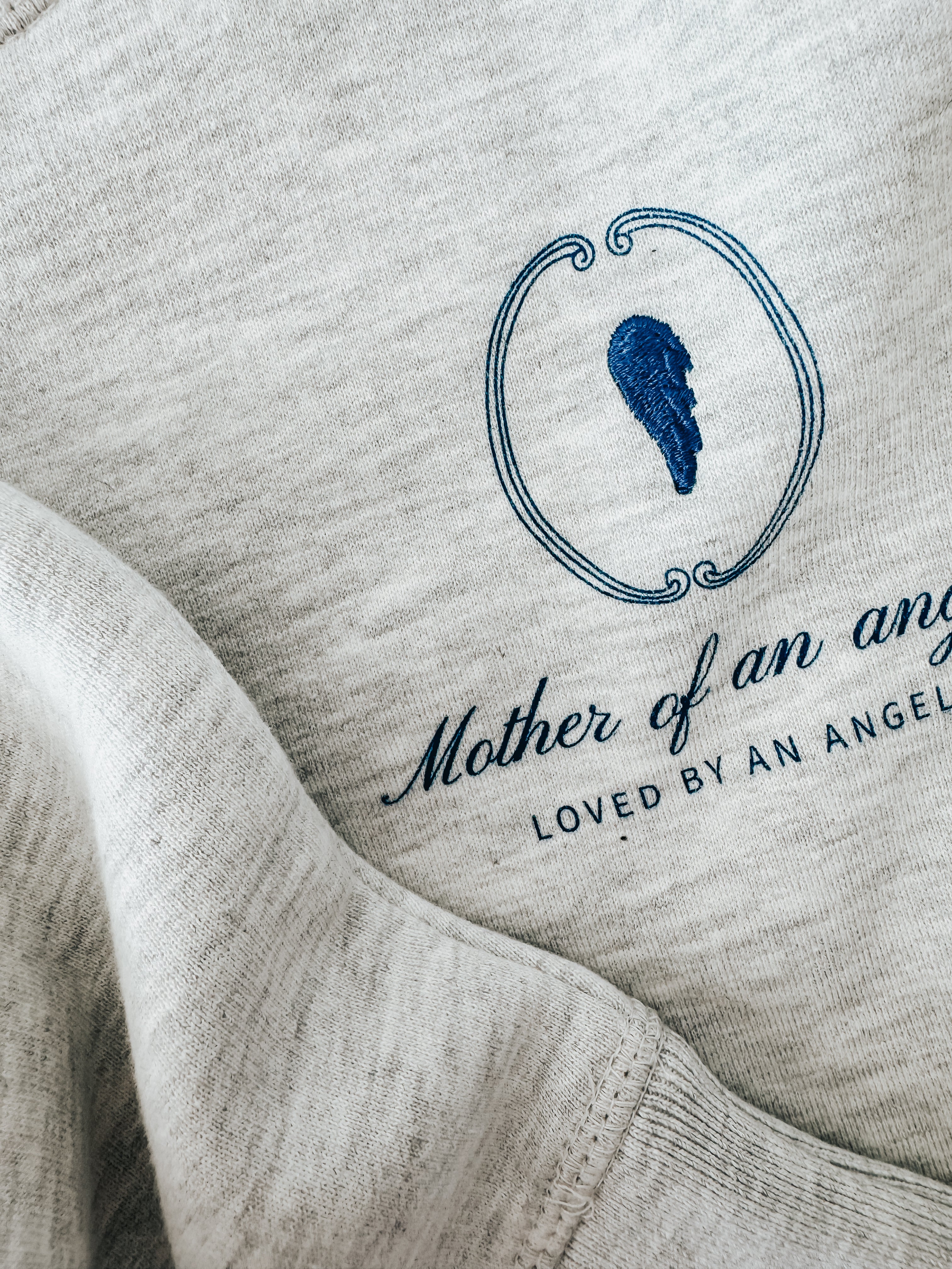 Signature Crewneck | Mother Of An Angel Crest