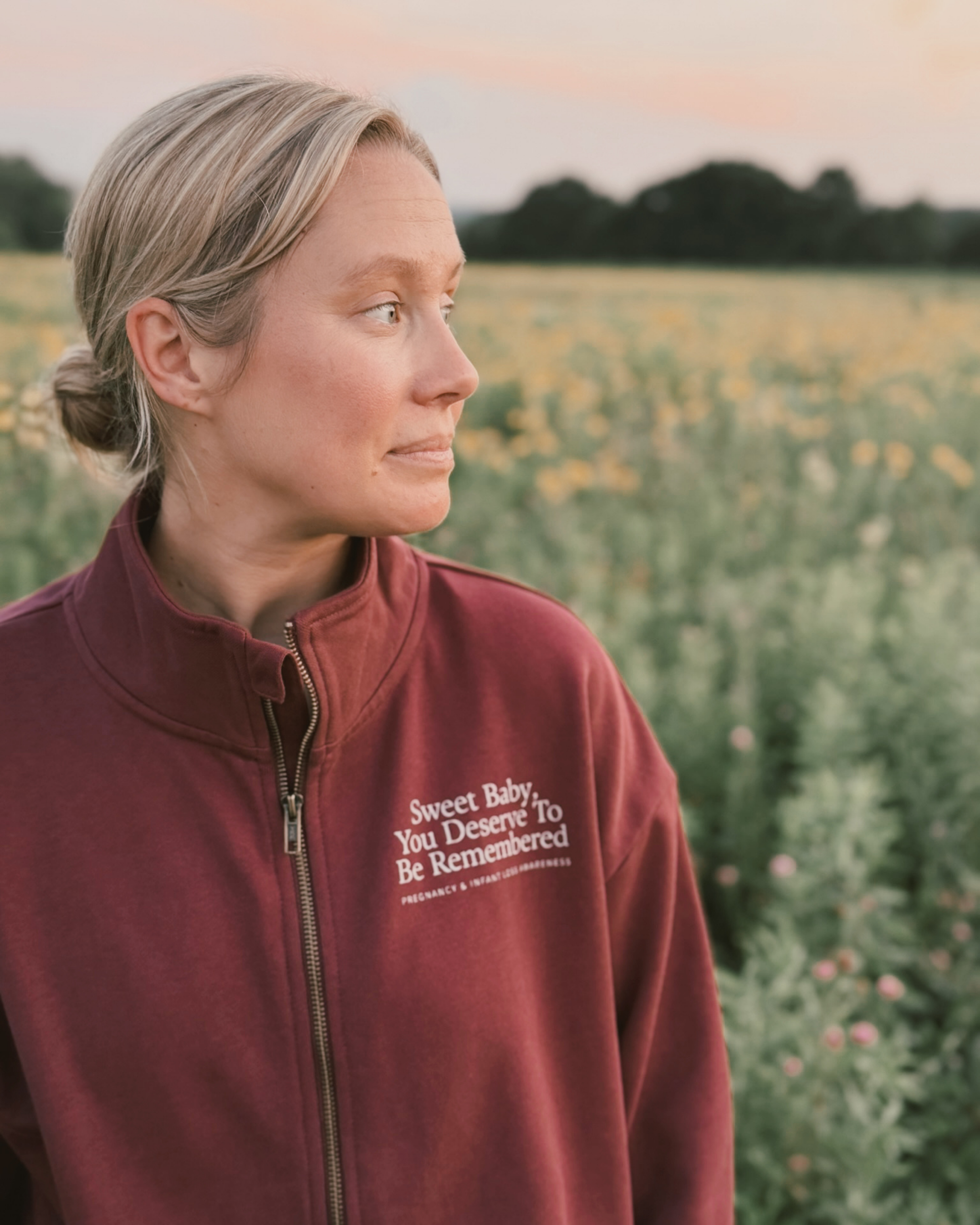 The Heritage Zip Through in Burgundy | Sweet Baby