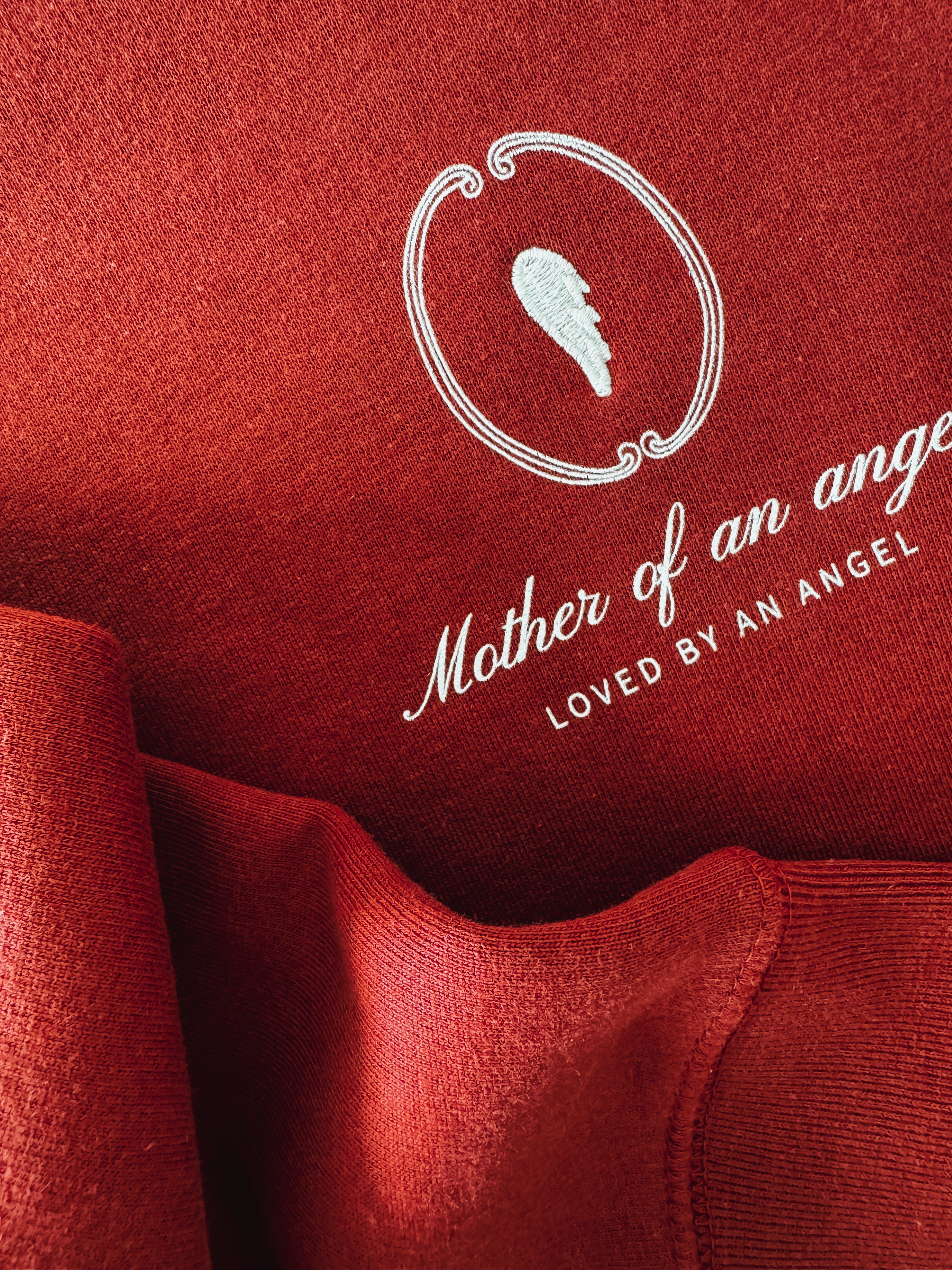 Signature Crewneck | Mother Of An Angel Crest