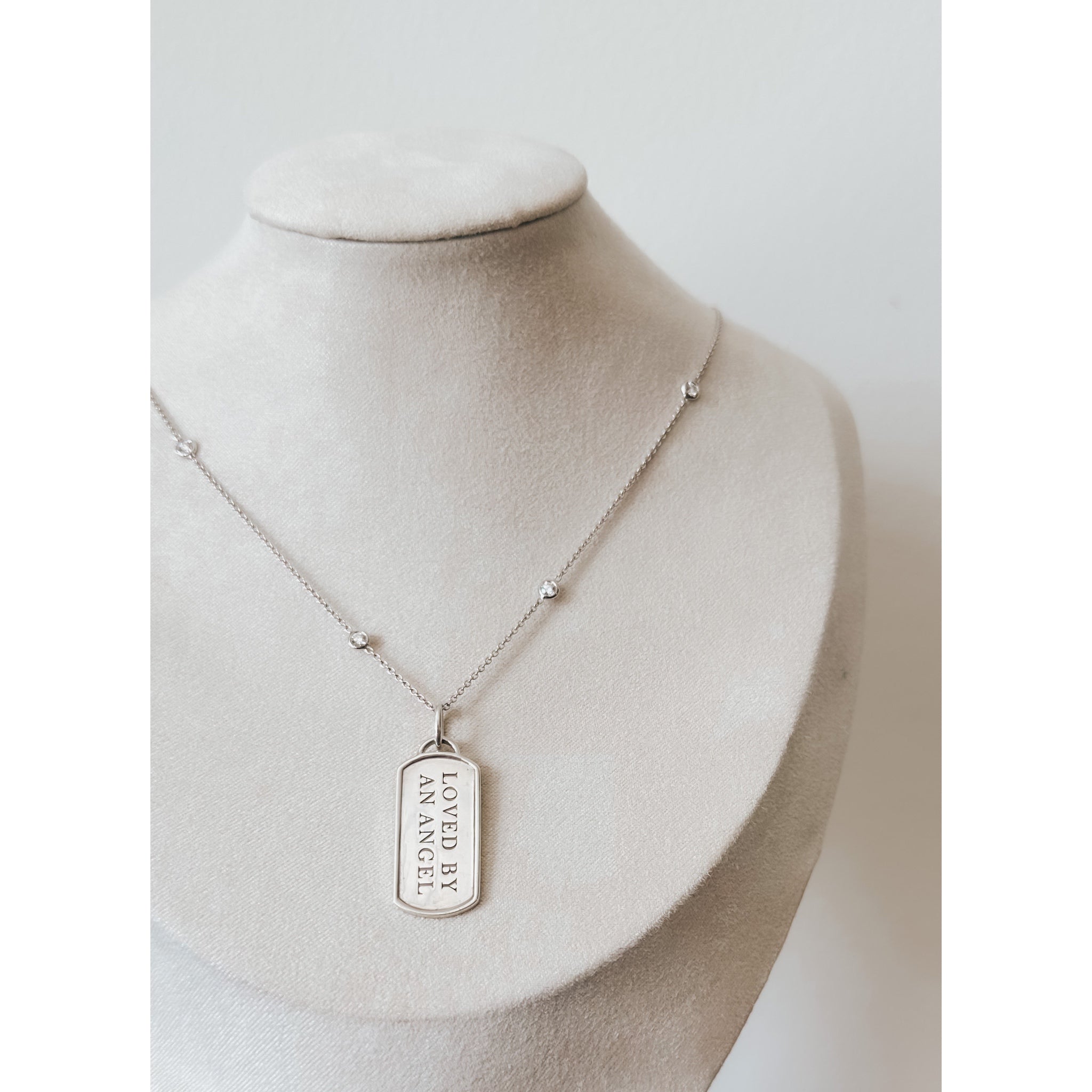 The Foundation Tag | 14k White Gold