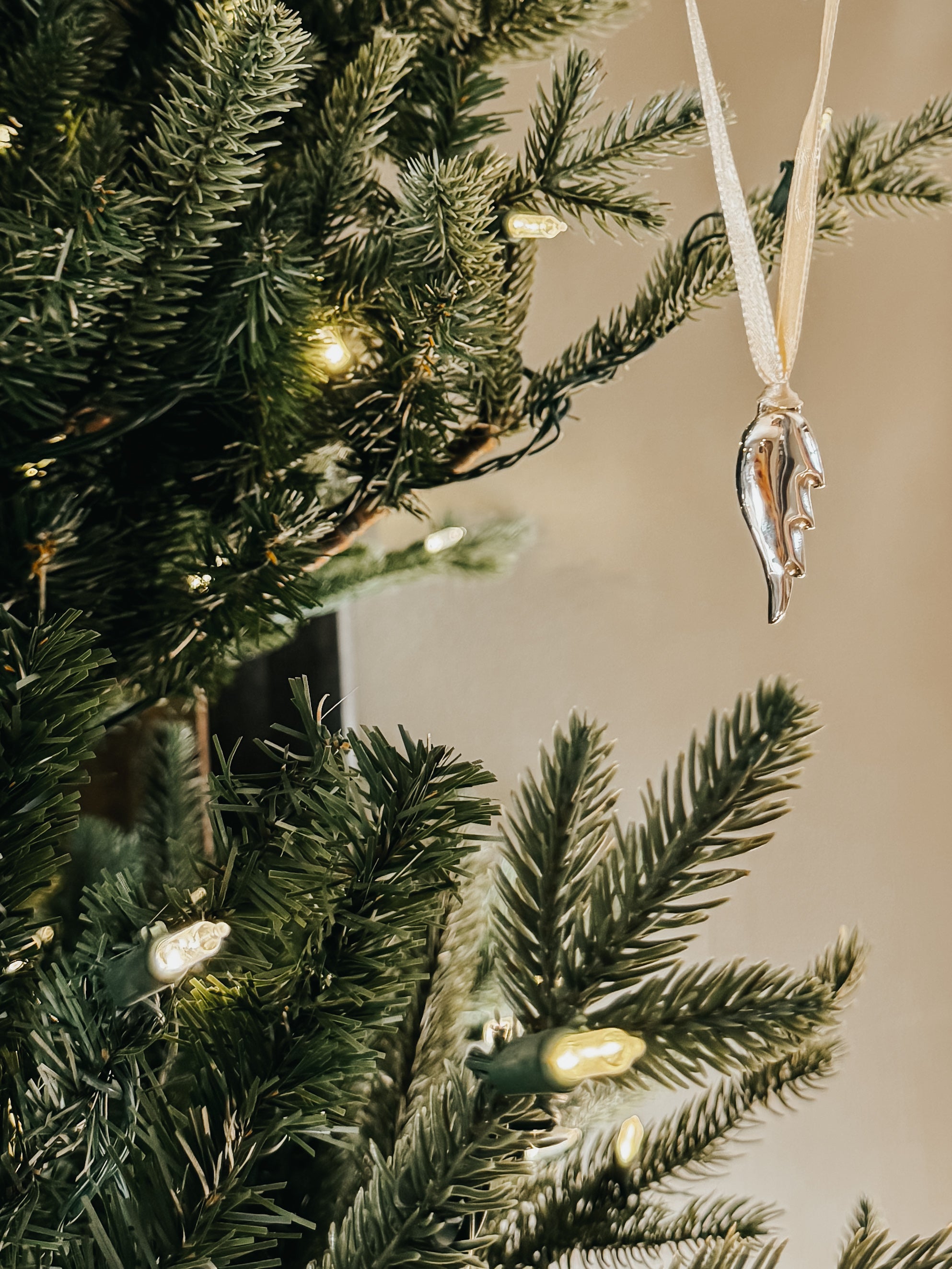 2024 Angel Wing Ornament | Sterling Silver