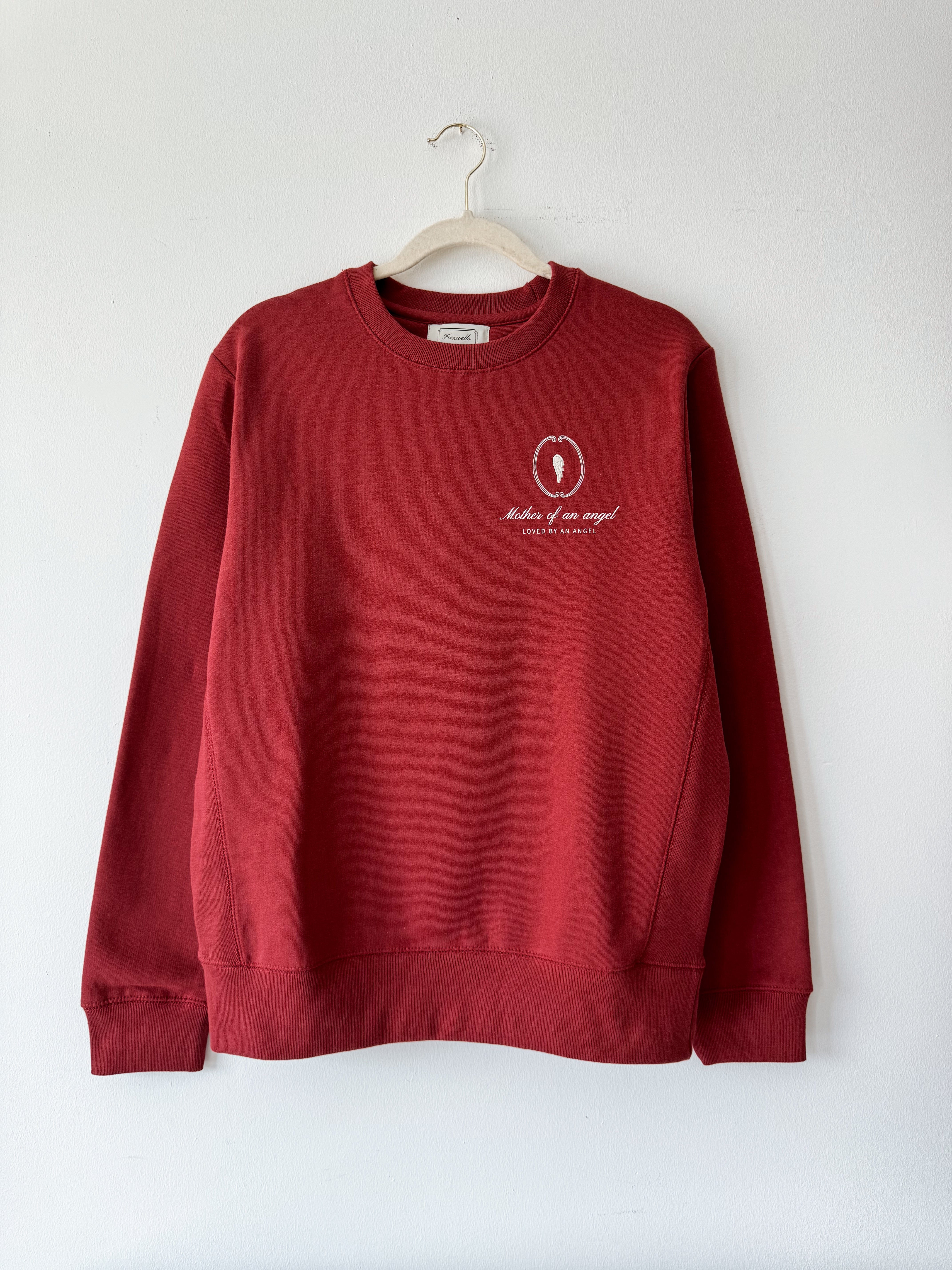 Signature Crewneck | Mother Of An Angel Crest