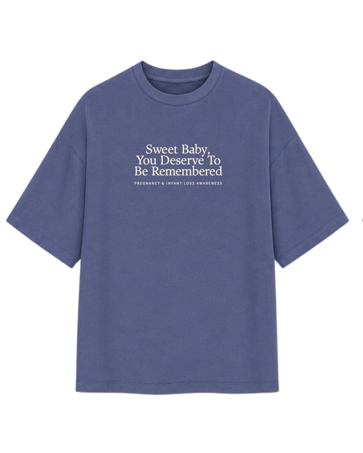 The Comfort Tee in Atlantic | Sweet Baby