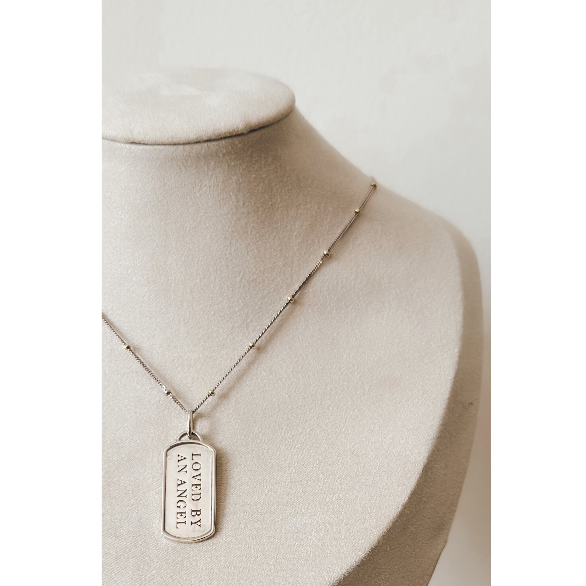 The Foundation Tag | 14k White Gold