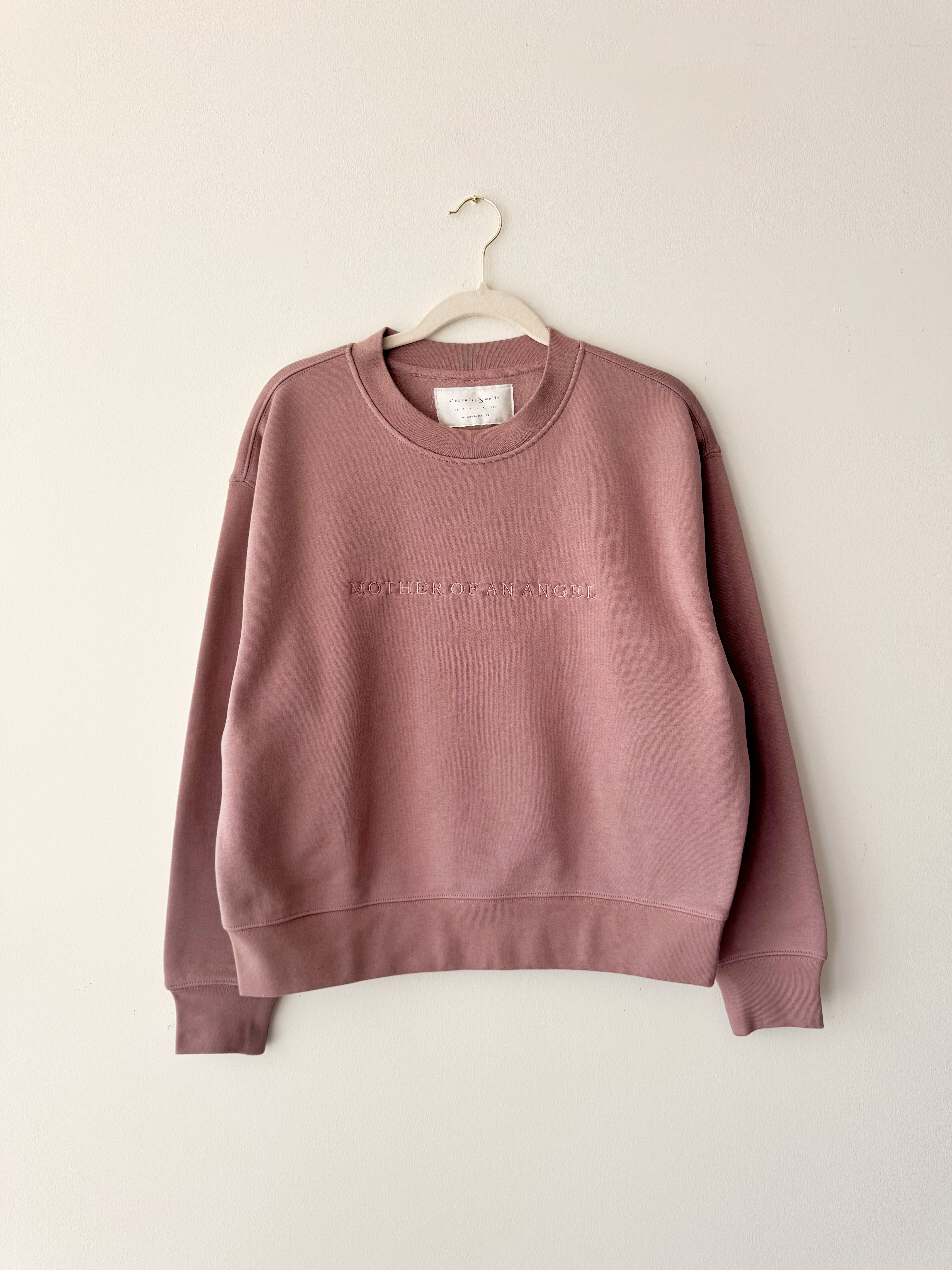 Relaxed Women’s Crew | Mauve