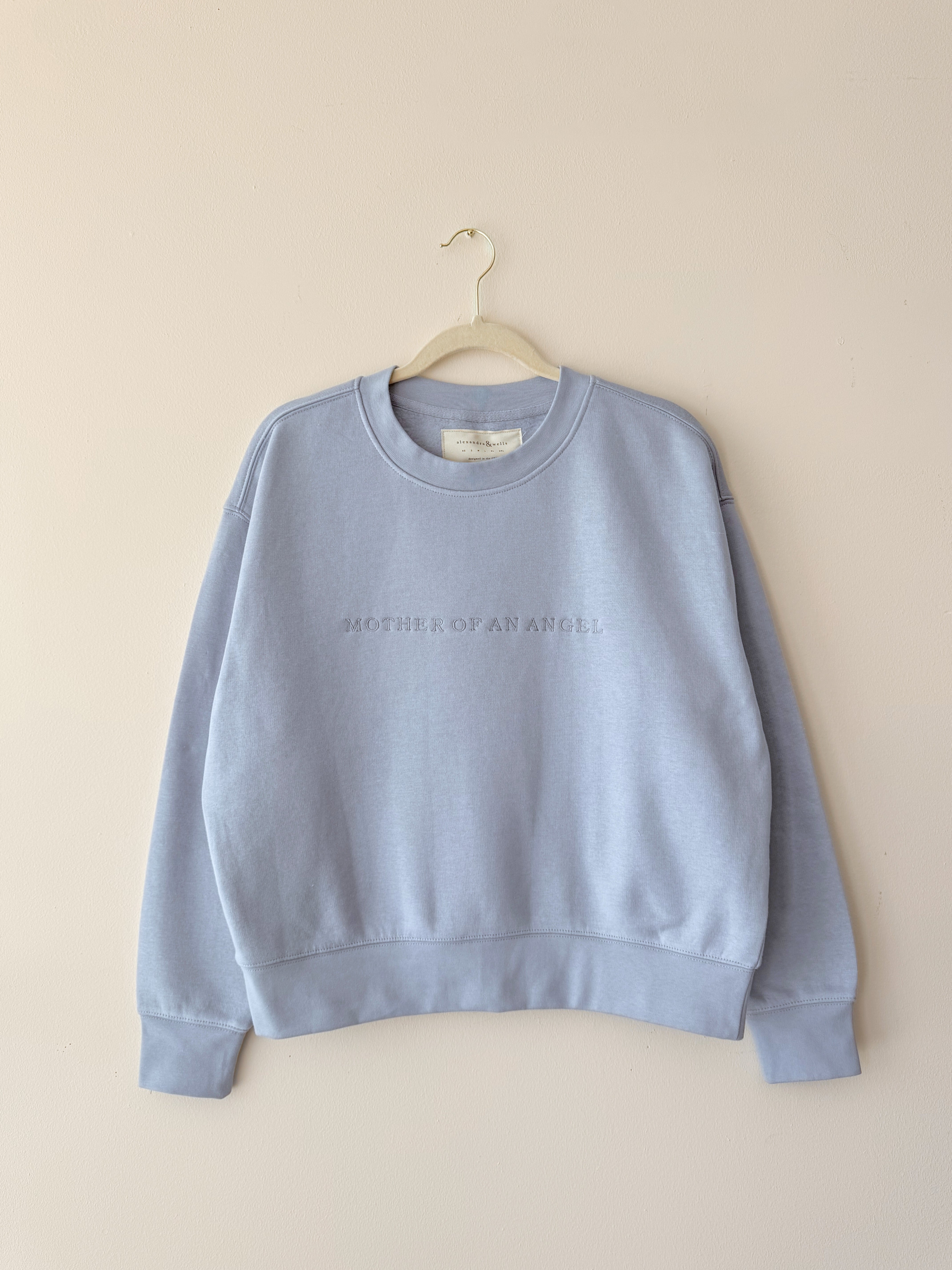 Relaxed Women’s Crew | Powder Blue