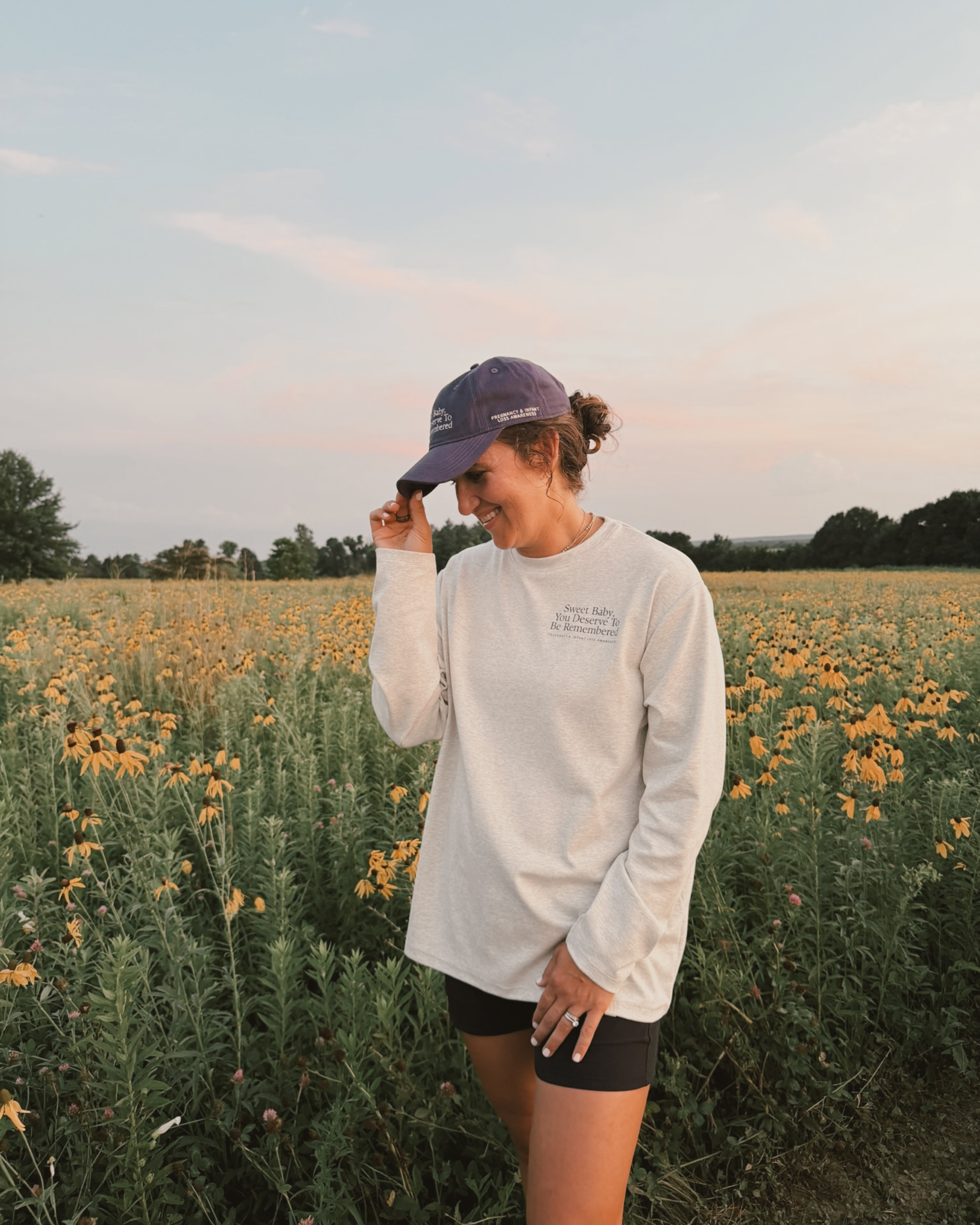 The Cotton Dad Hat in Deep Navy | Sweet Baby