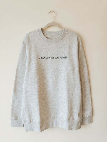 【Paragraph】25ss PARAGRAPH ANGEL CREW スウェットシャツ Signature Crewneck | Grandpa Of An Angel