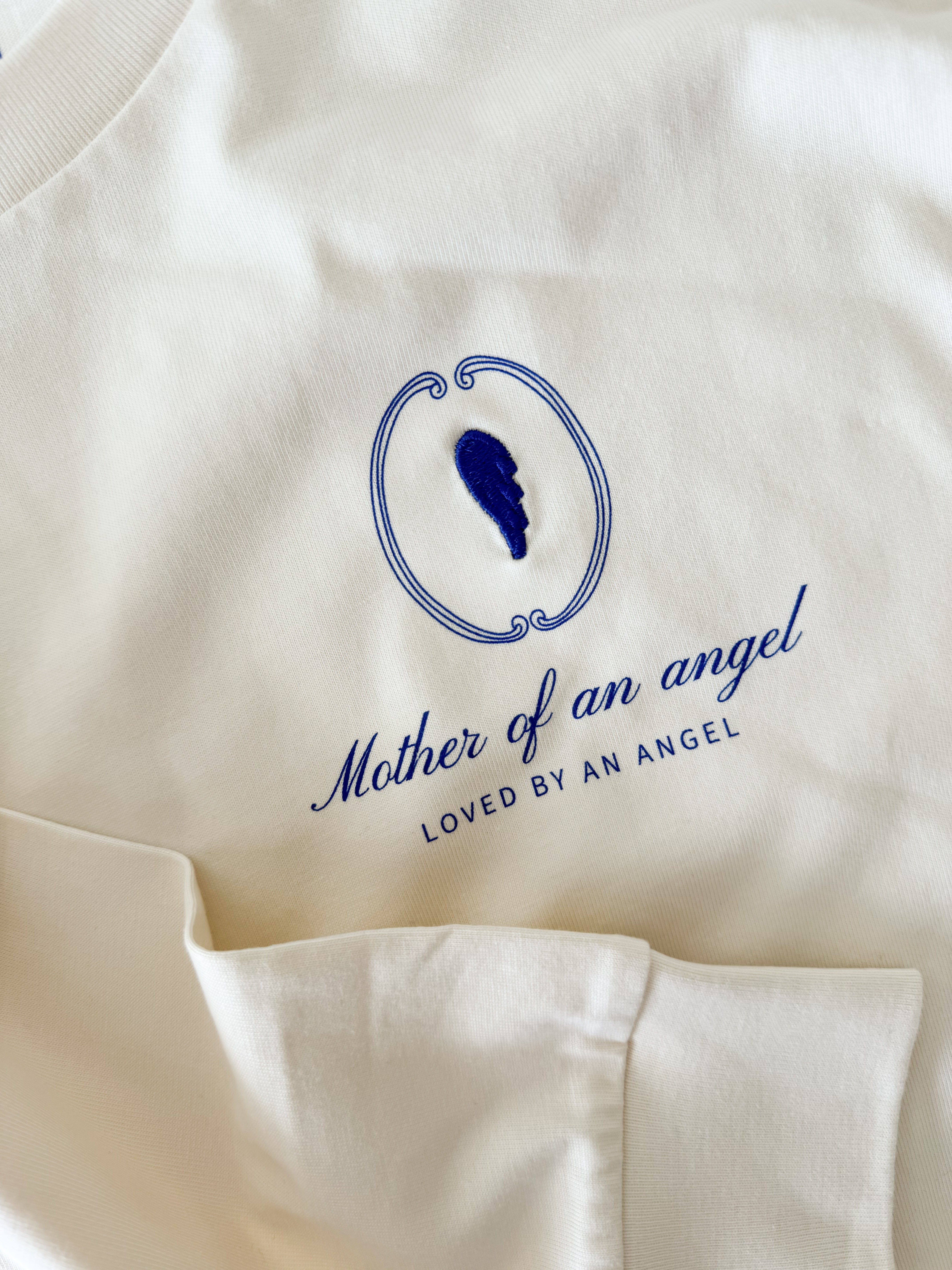Classic Long Sleeve | Mother Of An Angel Crest