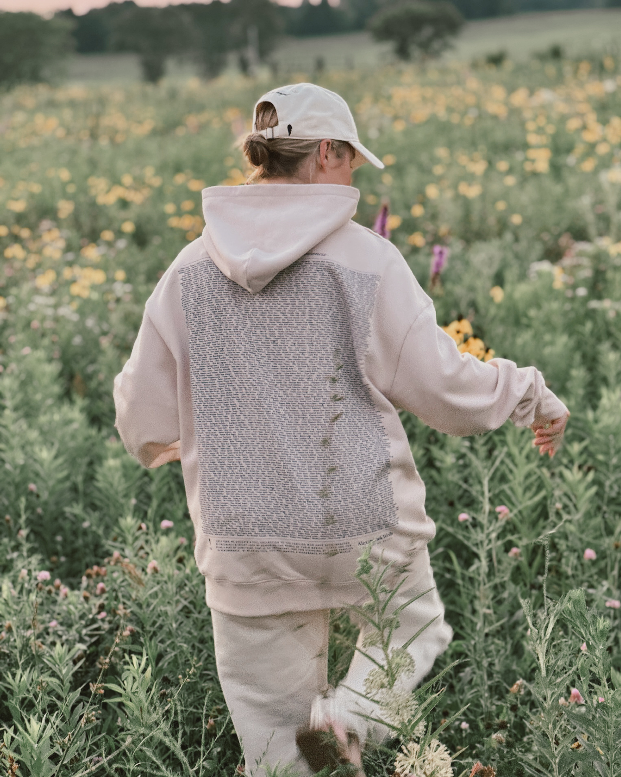 The Cotton Dad Hat in Oyster | Sweet Baby