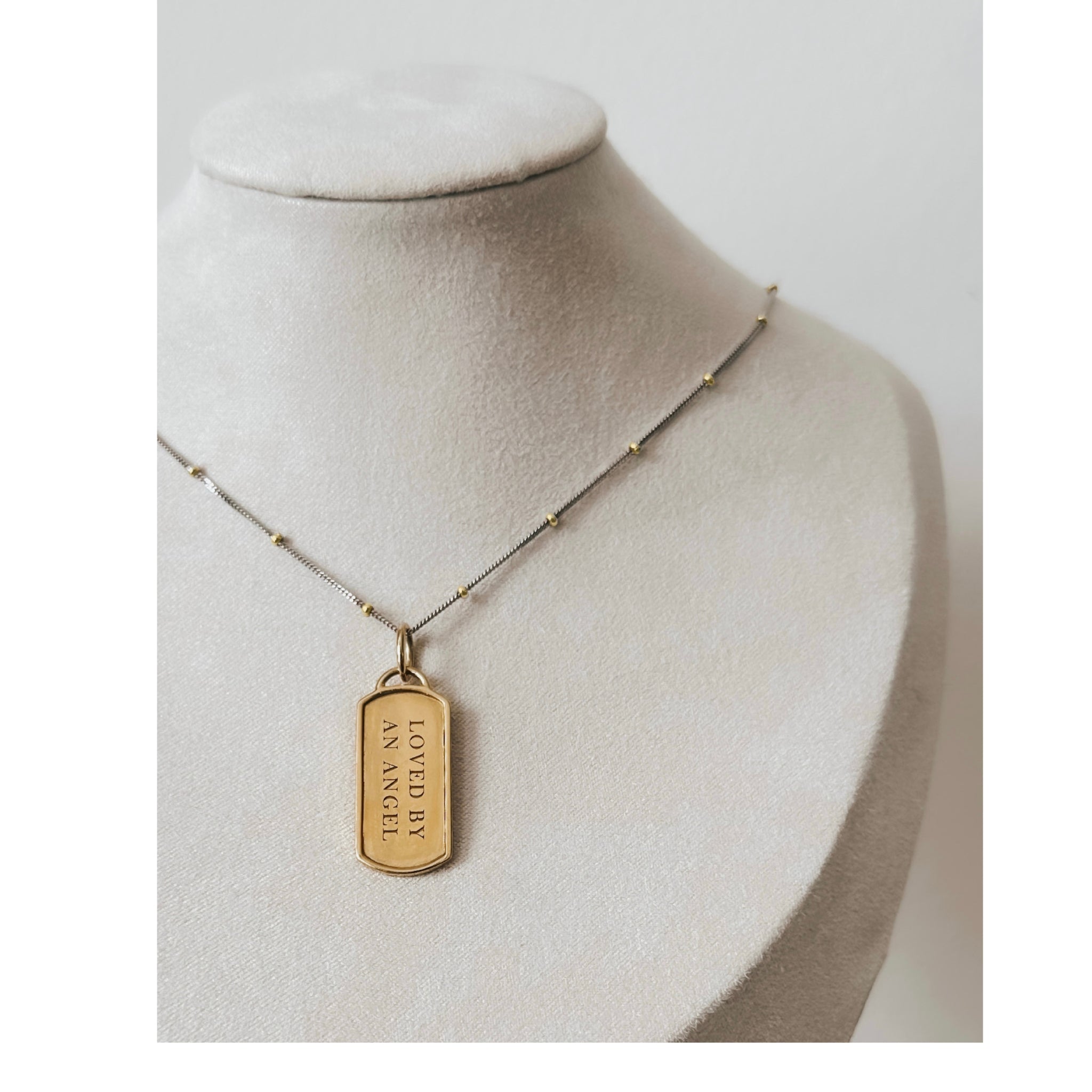 The Foundation Tag | 14k Yellow Gold