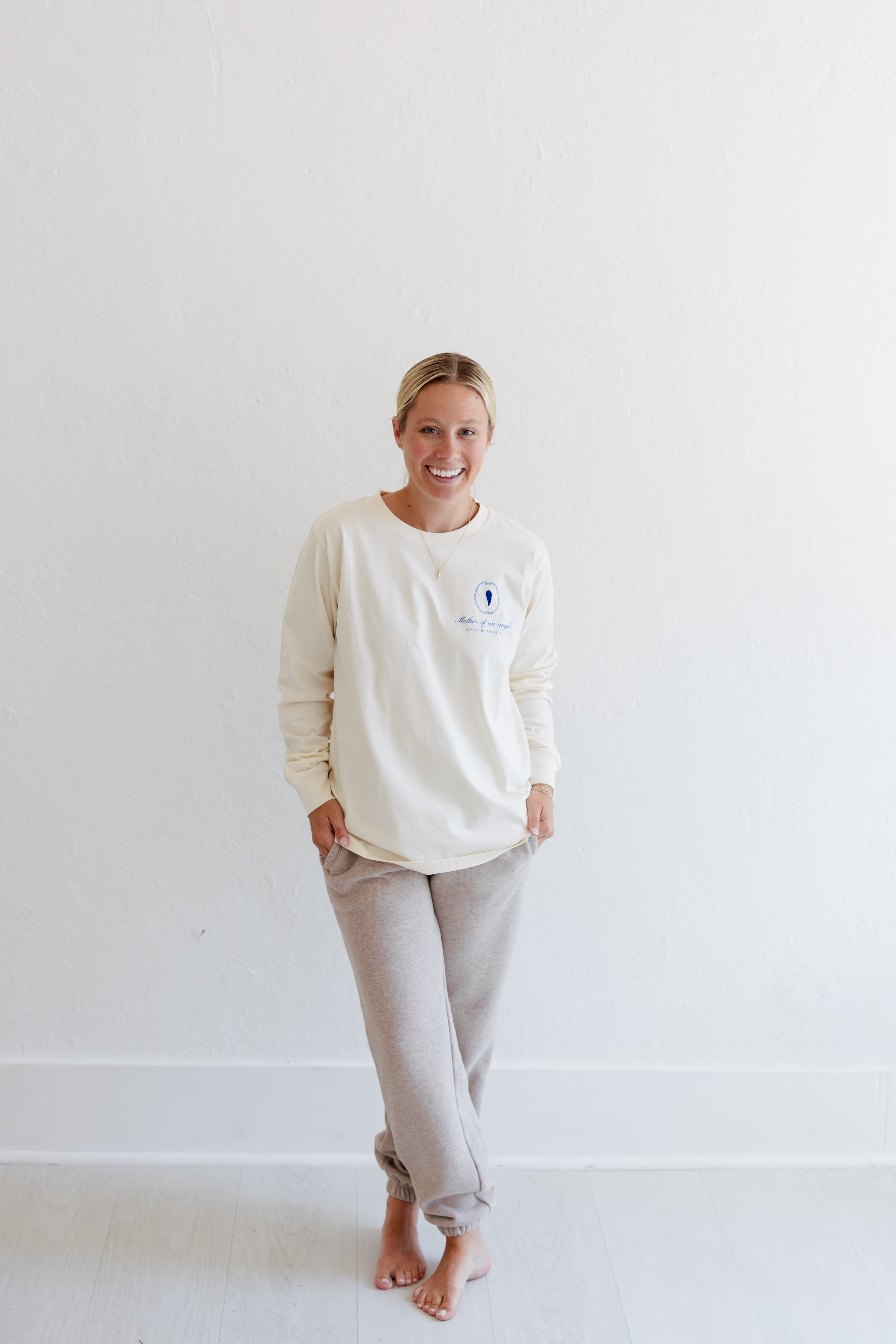 Classic Long Sleeve | Mother Of An Angel Crest