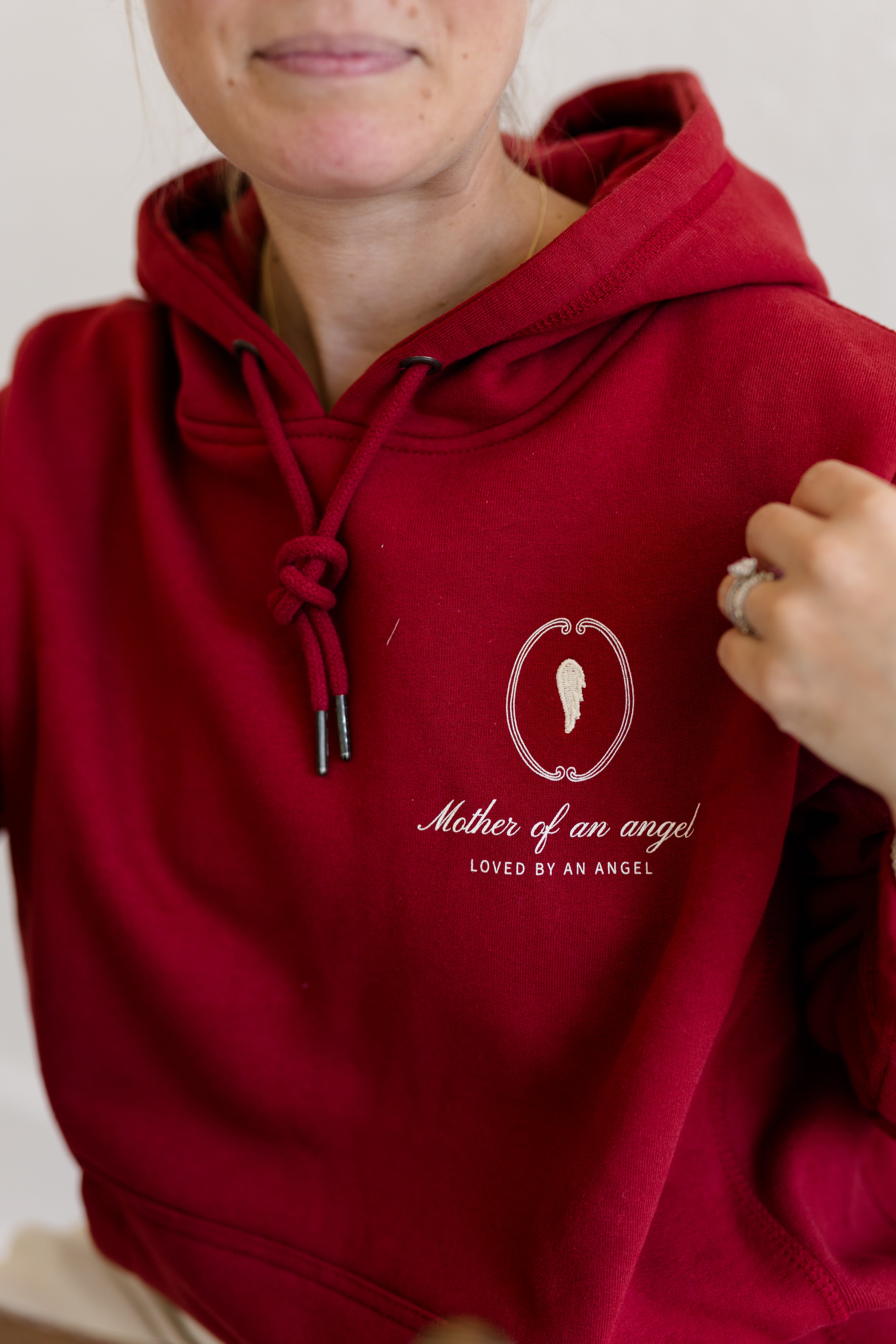 Signature Hoodie | Mother Of An Angel Crest