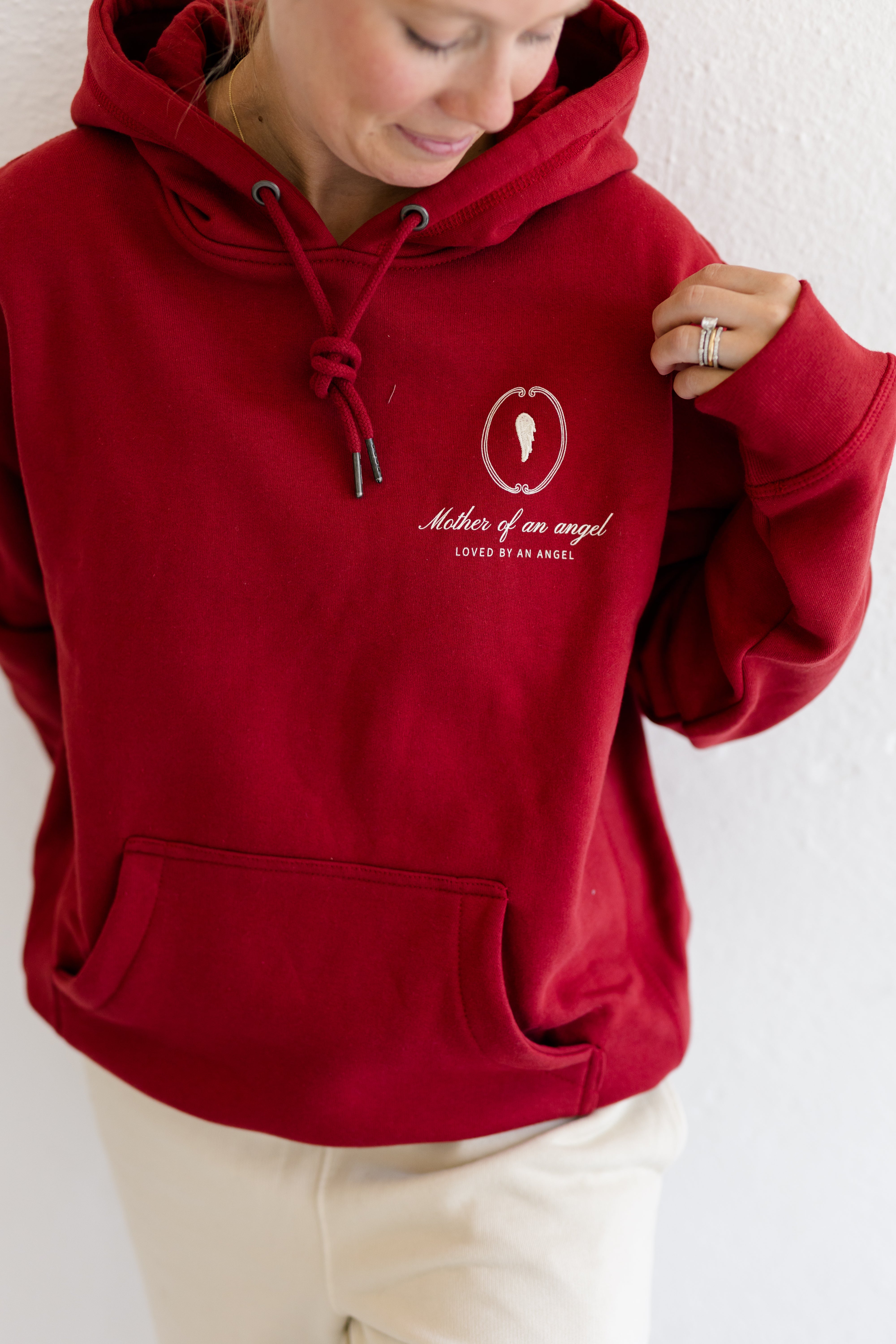 Signature Hoodie | Mother Of An Angel Crest